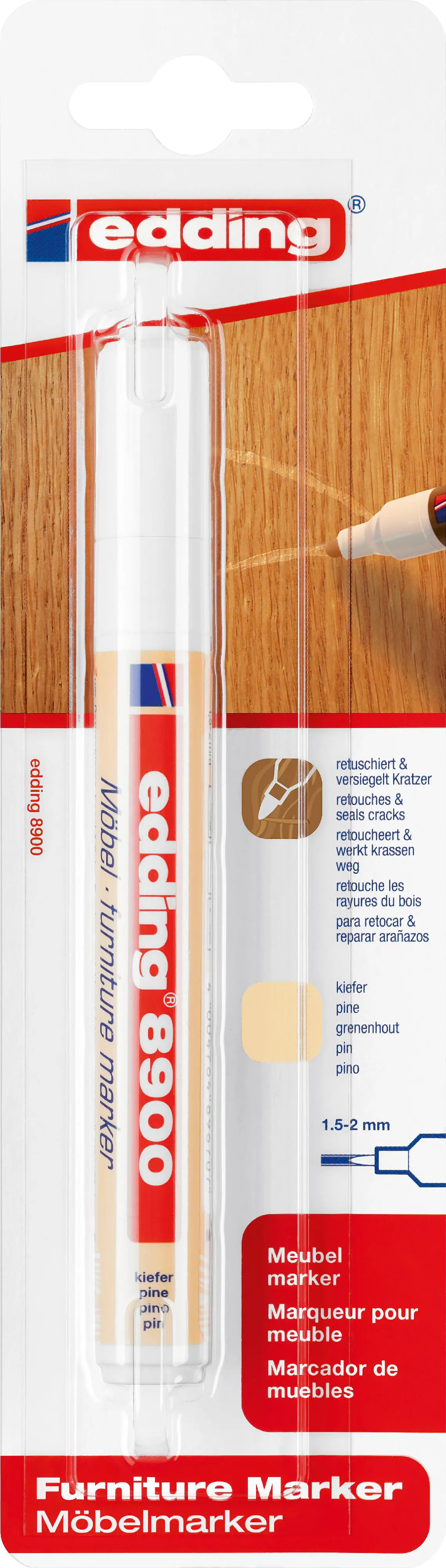 Edding 8900 Möbelmarker kiefer Edding 8900 Möbelmarker kiefer
