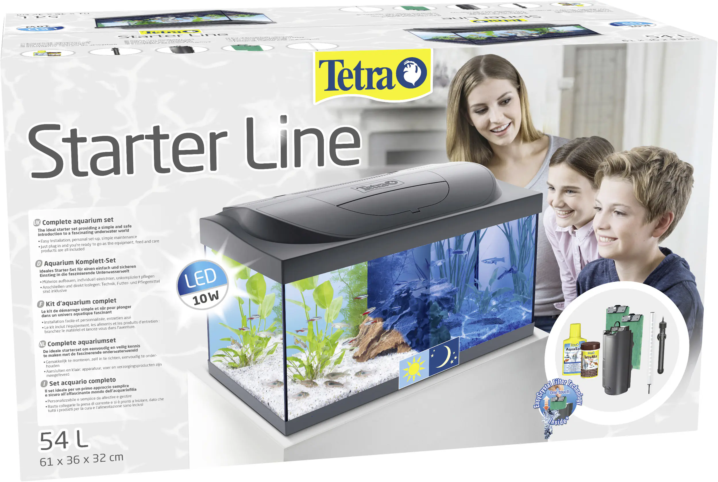 Tetra Aquarium-Komplettset LED Starter Line 54 L