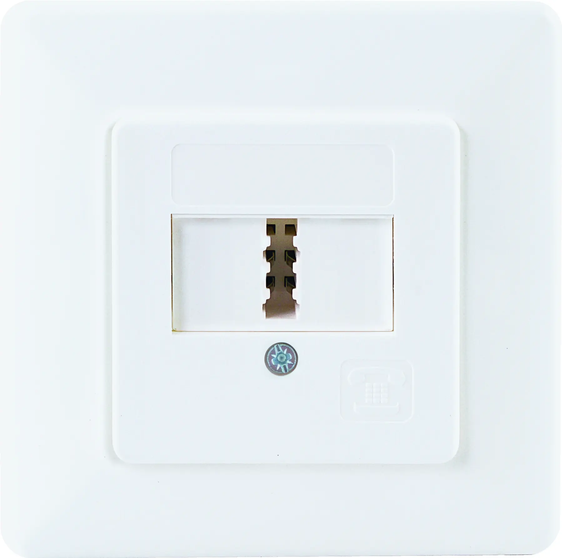 Schwaiger Anschlussdose TAE Unterputz weiß