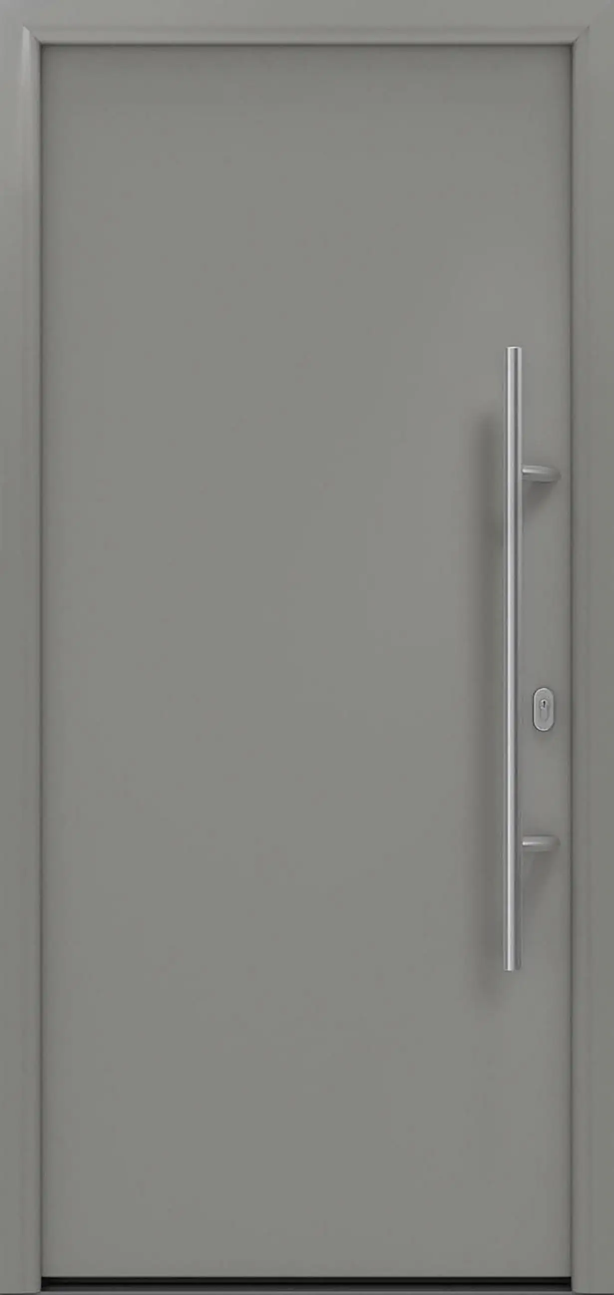 EcoStar Haustür ISOPRO IP 010 graualuminium 110 x 210 cm EcoStar Haustür ISOPRO IP 010 graualuminium 110 x 210 cm