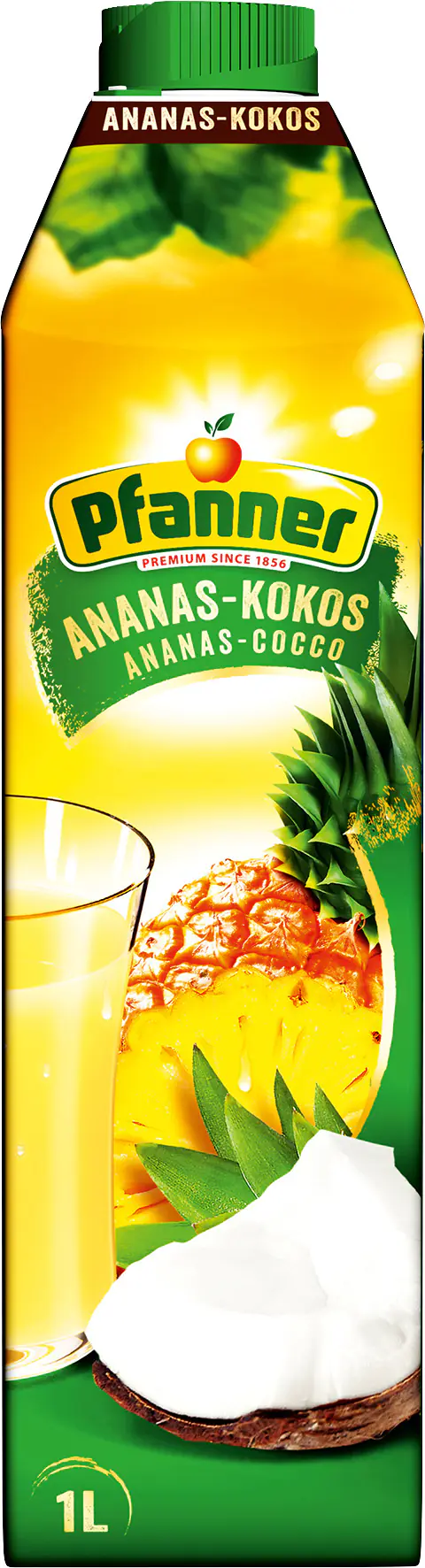 Pfanner Saft Ananas-Kokos 25% 1 l