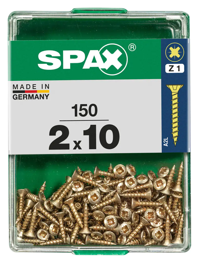 Spax Universalschrauben 2.0 x 10 mm PZ 1 - 150 Stk.