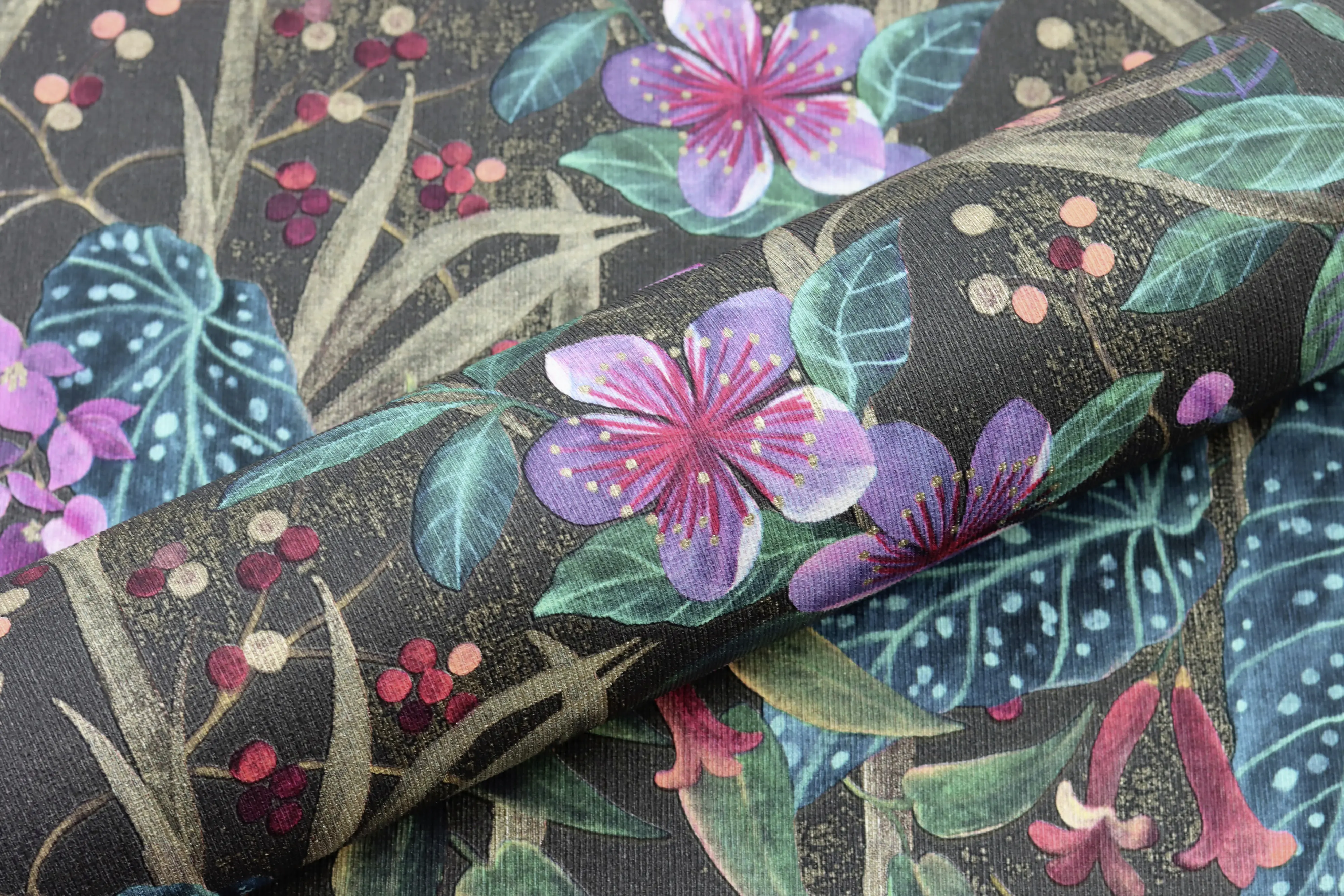 Rasch Vliestapete 538236 Schwarz-Offblack Muster & Motive 10,05 m x 0,53 m