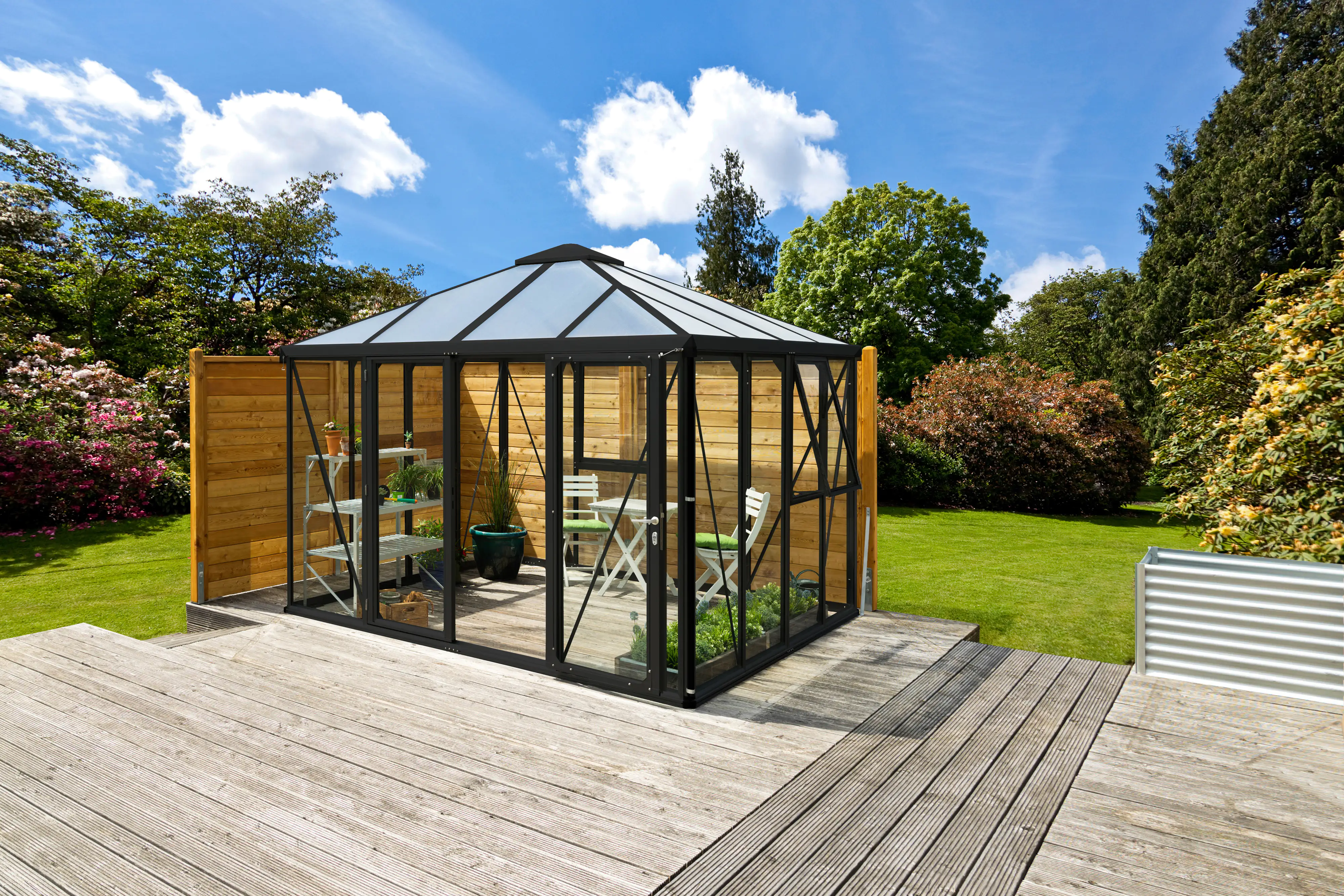 4005717212834_2085893 Vitavia Premium-Gewächshaus Minos 10200 317 x 322 cm 3 mm Sicherheitsglas