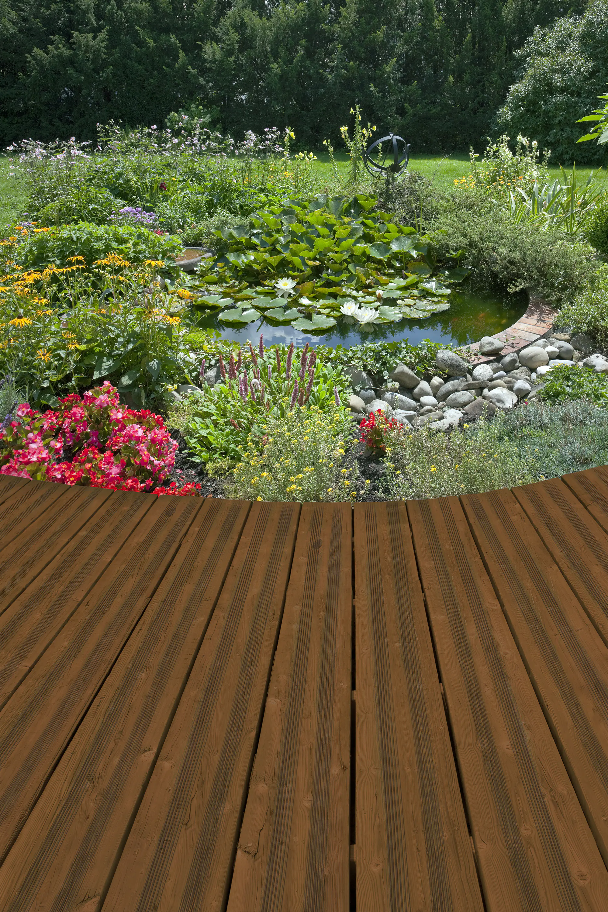 Rettenmeier Terrassendiele KDI teak 250 x 14,5 x 2,8 cm