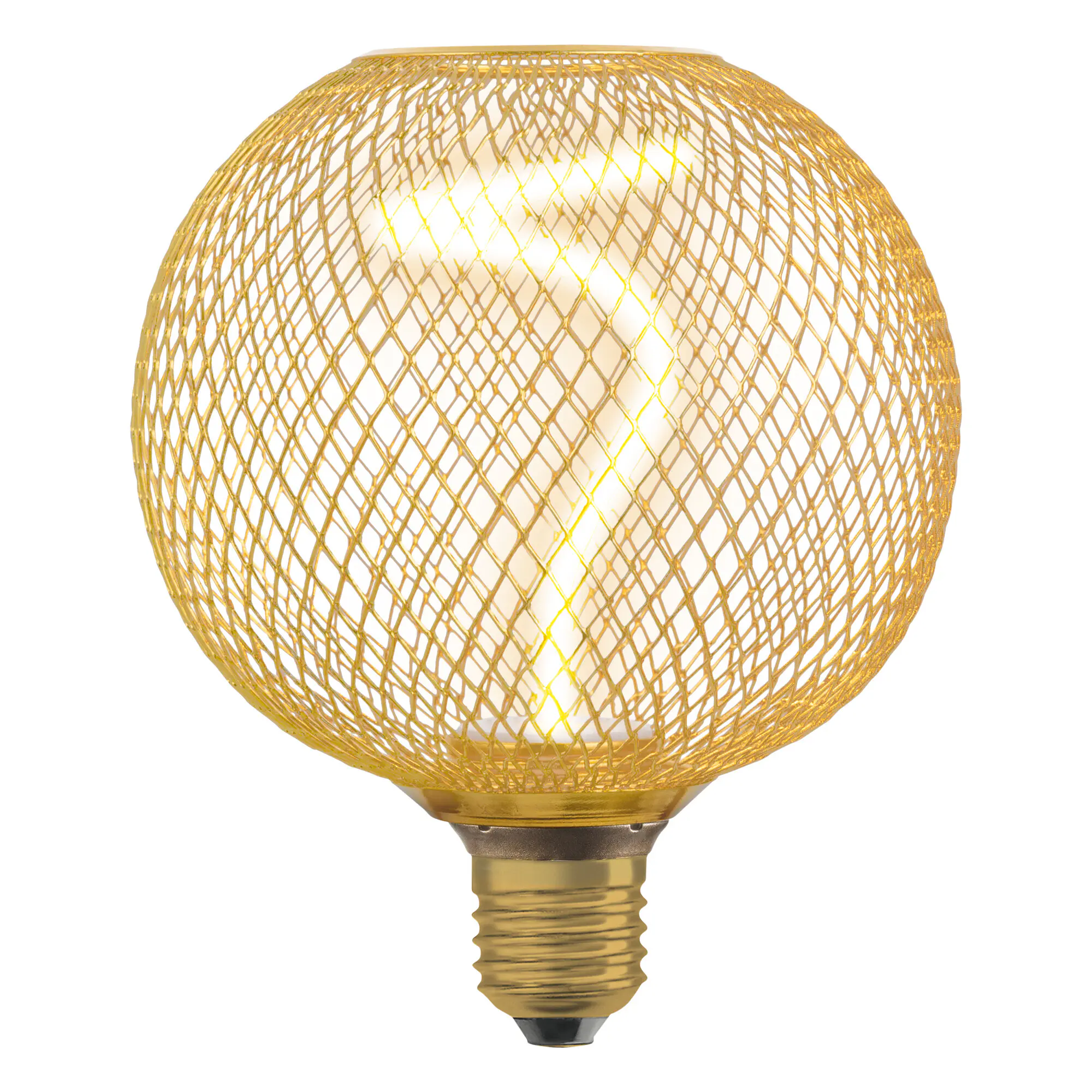 Osram LED Dekoleuchtmittel E27 Globe 125 18 Gold 3,5W dimmbar warmweiß