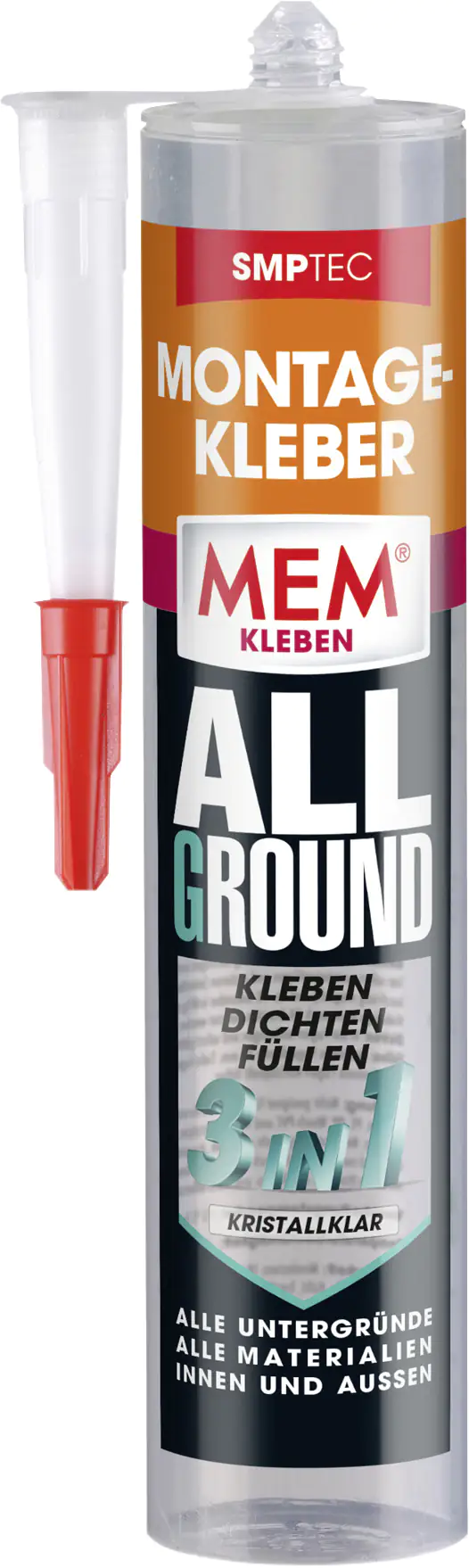 MEM Montage-Kleber Allground Kristallkar 300 g MEM Montage-Kleber Allground Kristallkar 300 g