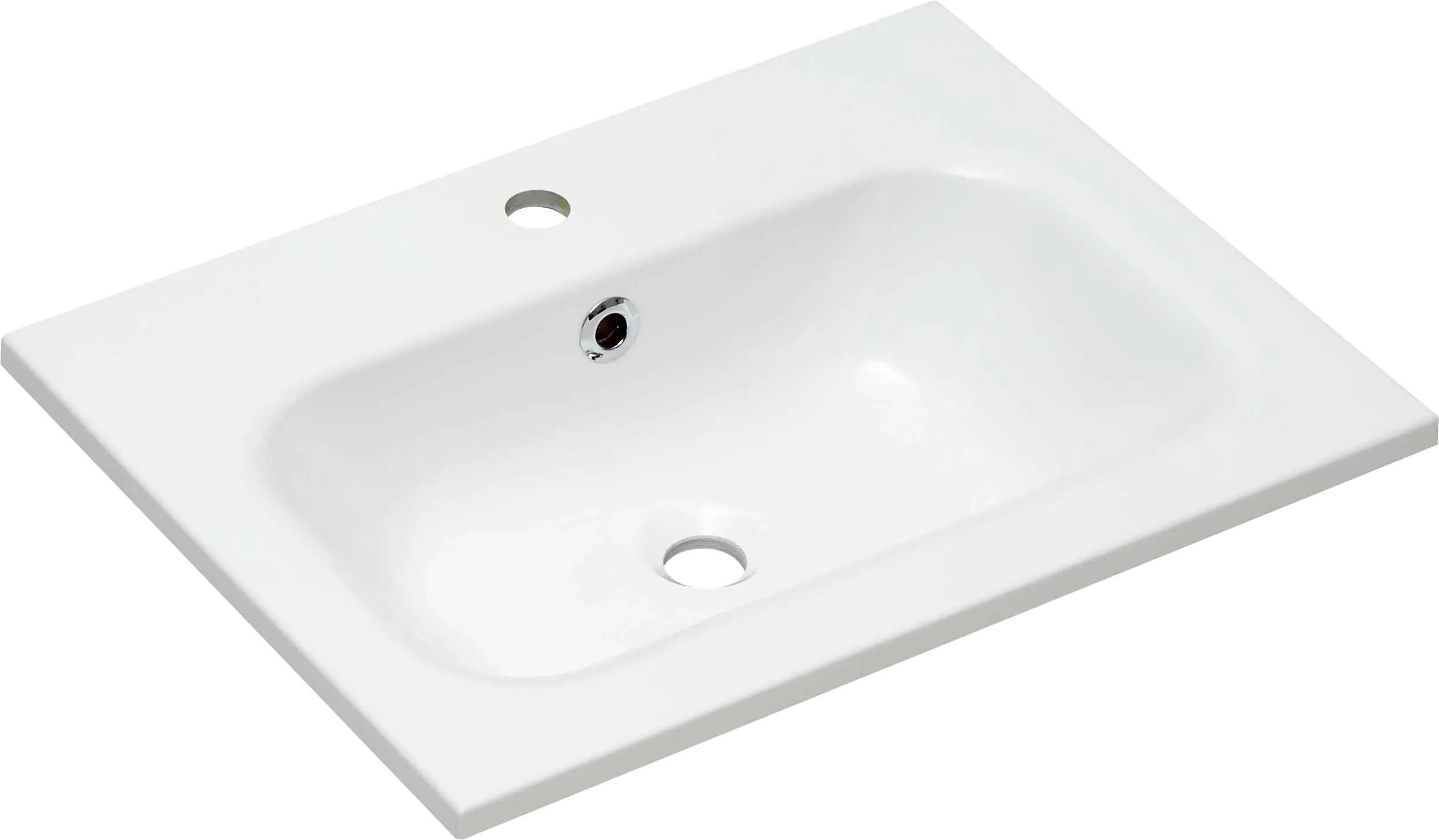 Primaster Mineralguss-Waschbecken 61 cm Düsseldorf weiß