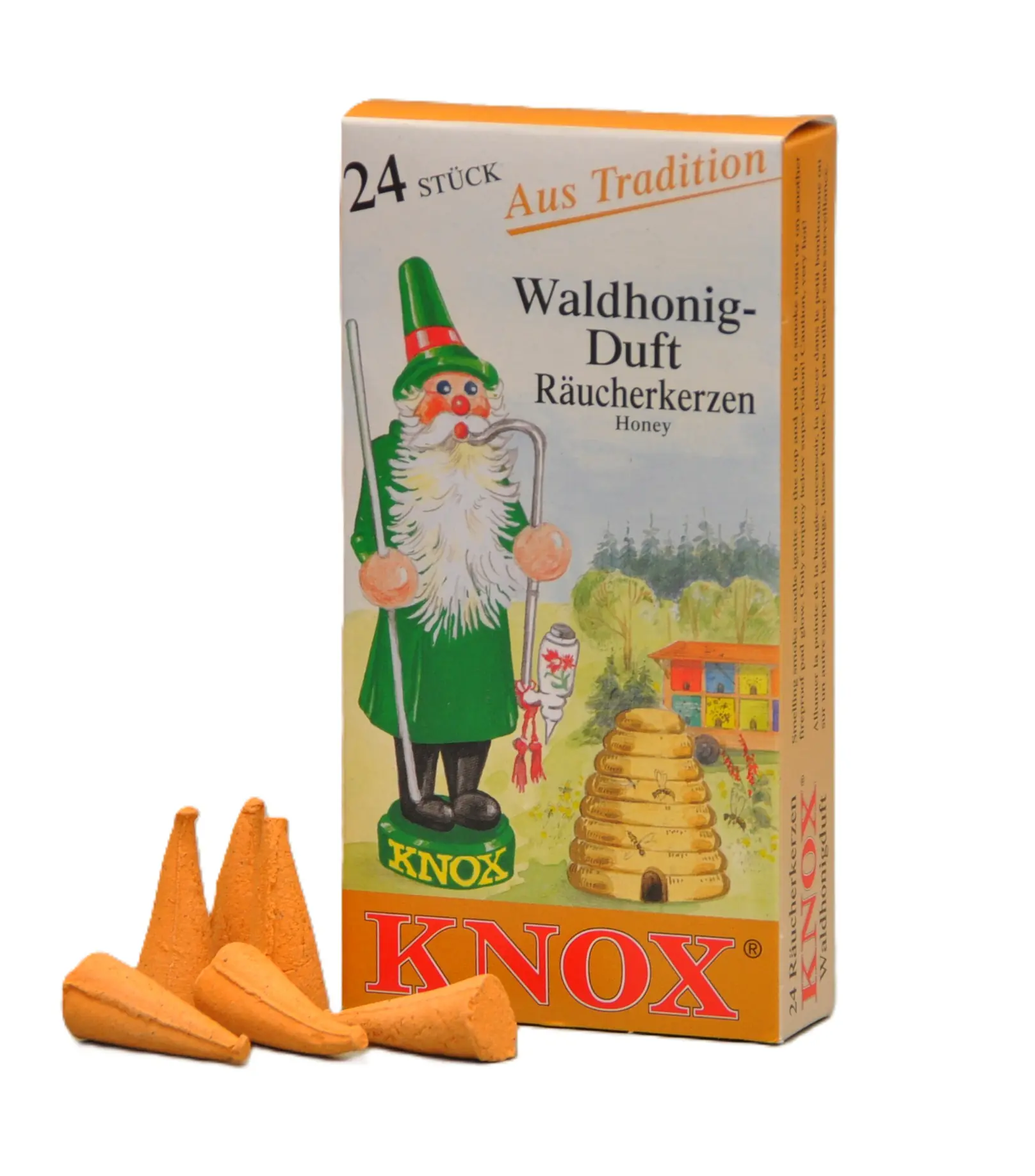Knox Räucherkerzen - Waldhonig 24 Stück