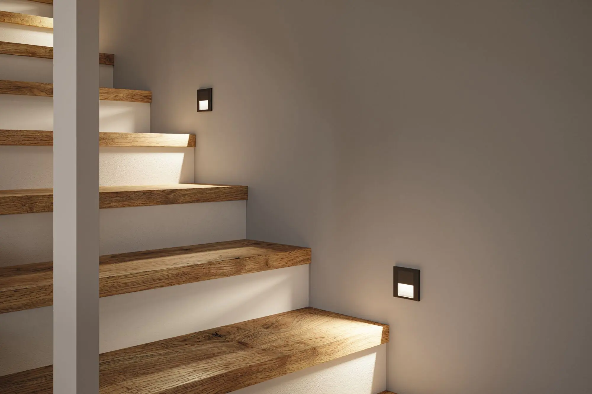 Paulmann LED Wand-Einbauleuchte Tsaro 1W schwarz matt