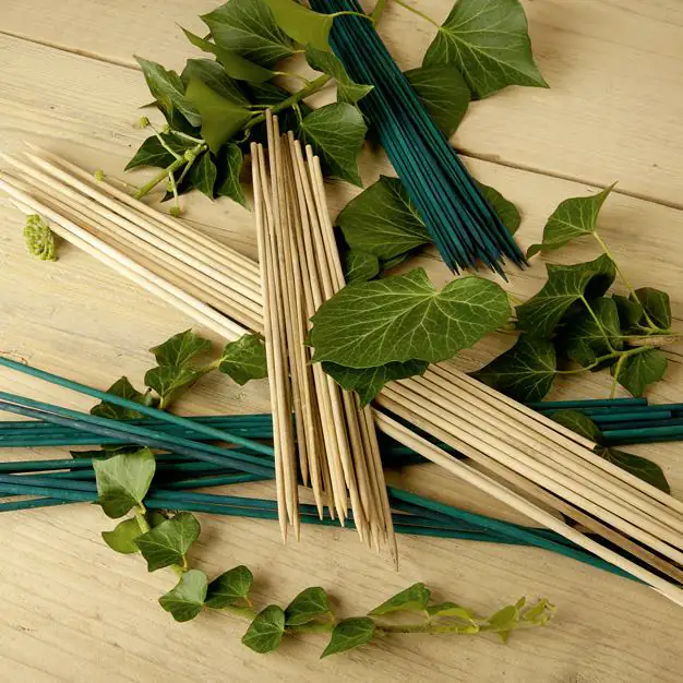 Splittstäbe 30 cm grün - 20 Stück