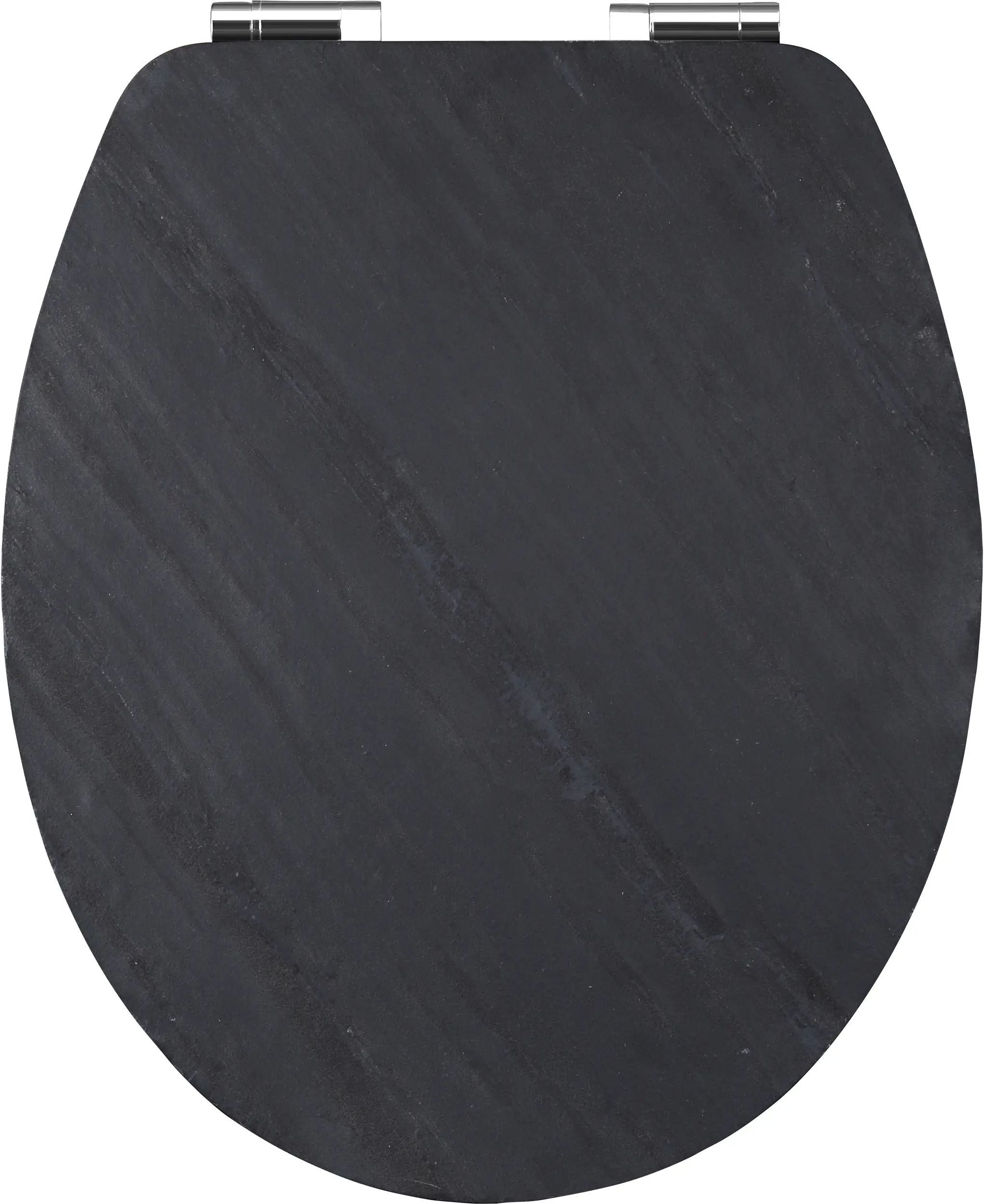 Primaster WC-Sitz mit Absenkautomatik Schiefer schwarz