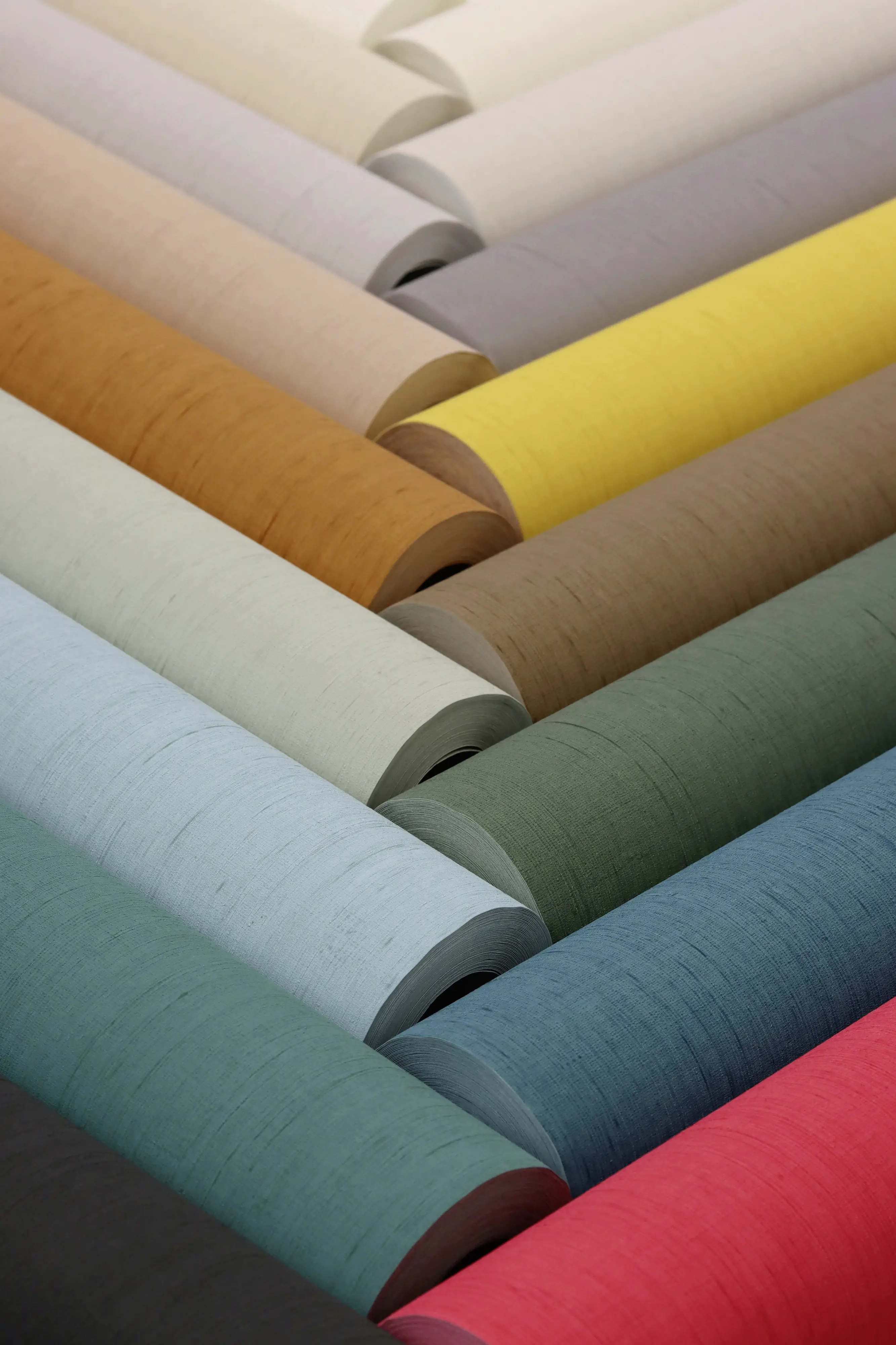 Rasch Vliestapete 746174 Grün-Opalgrün hell Uni 10,05 m x 0,53 m