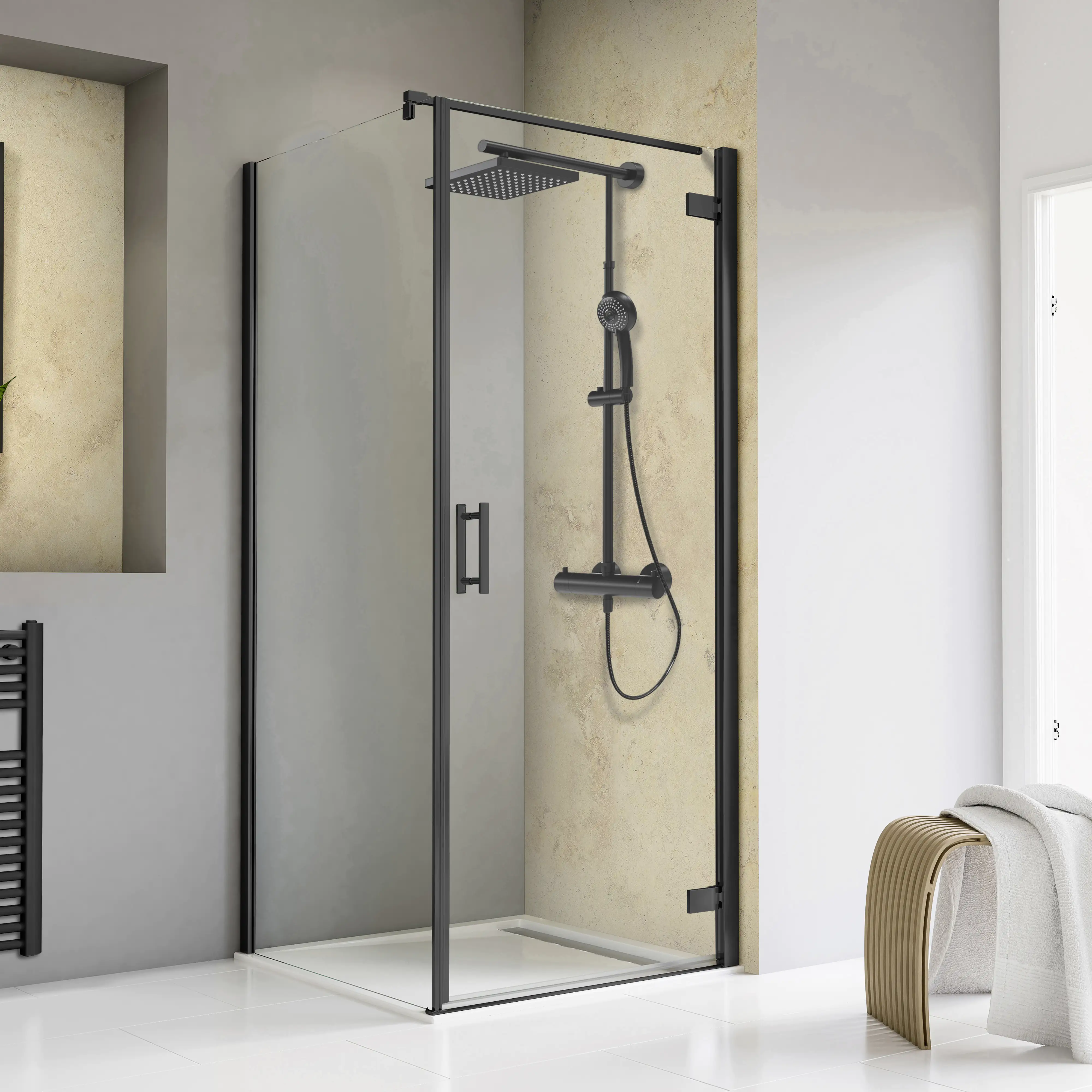 Schulte Drehtür Seitenwand 80 x 80 x 200 cm Toura Schulte Drehtür Seitenwand 80 x 80 x 200 cm Toura