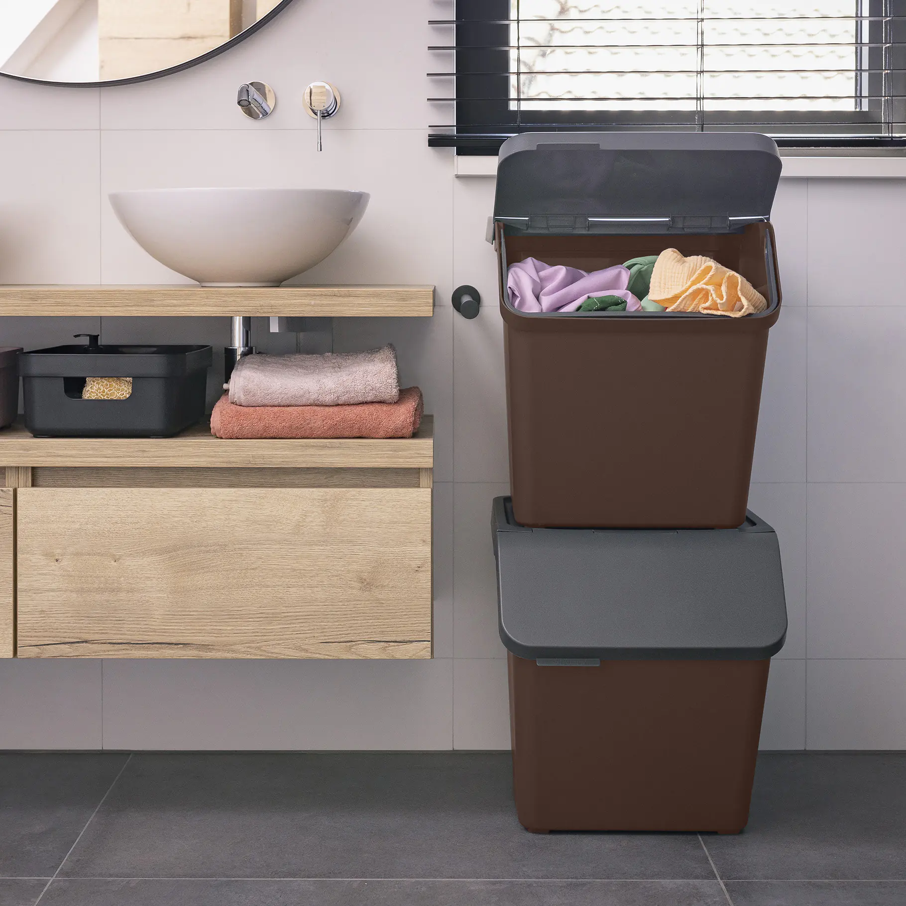 Sunware Sortiereinheit Sigma Home 60 L schoko