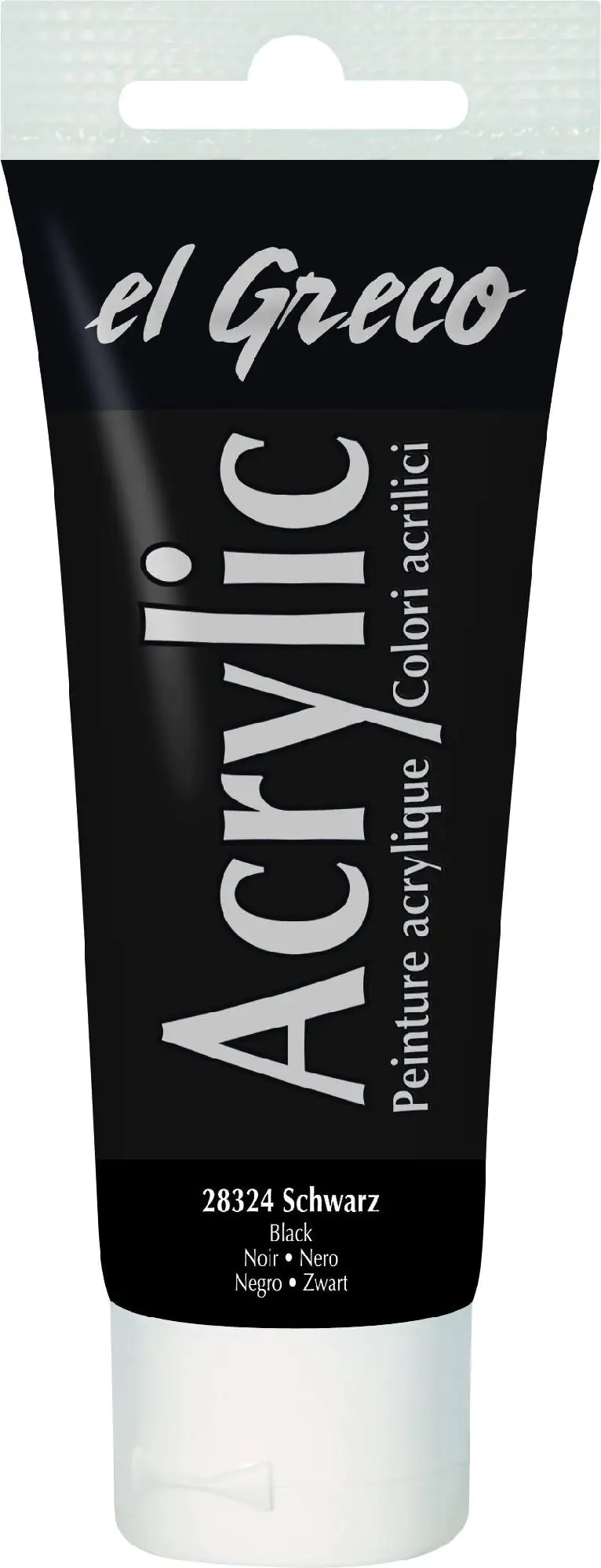 Kreul el Greco Acrylic Tube schwarz 75 ml