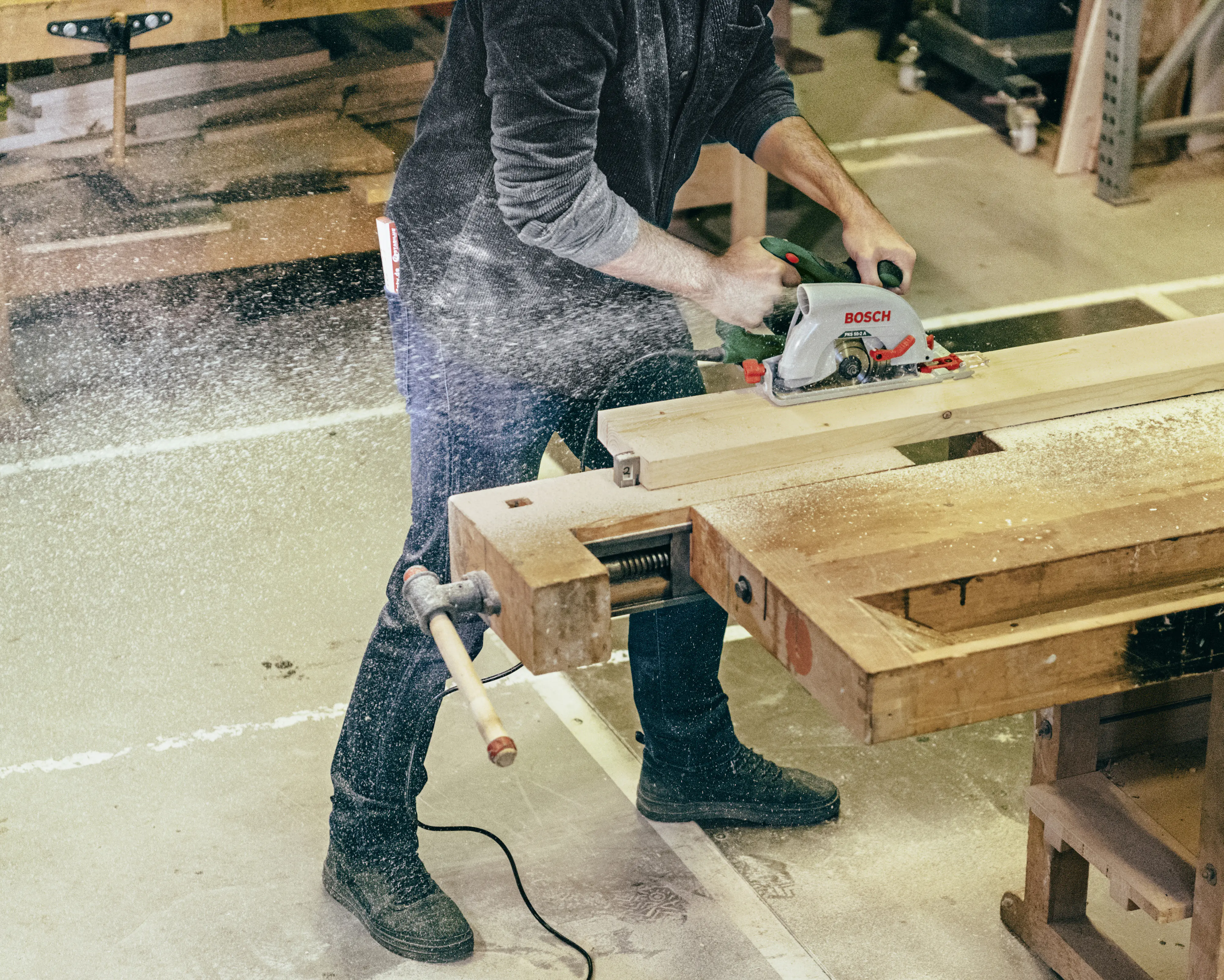 Bosch Handkreissäge PKS 66 AF 1600 Watt