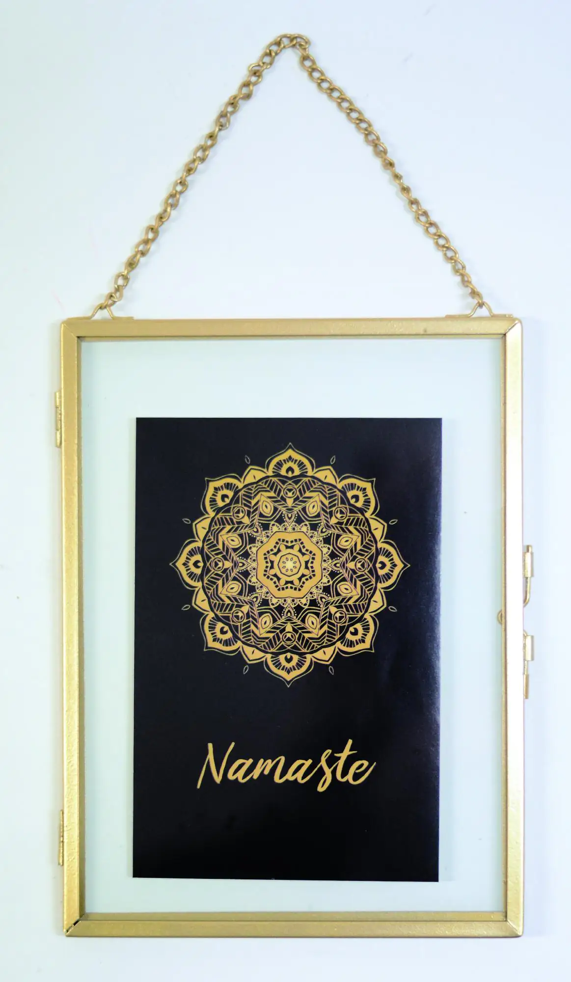 Bilderrahmen Metall klappbar gold, 13 x 18 cm