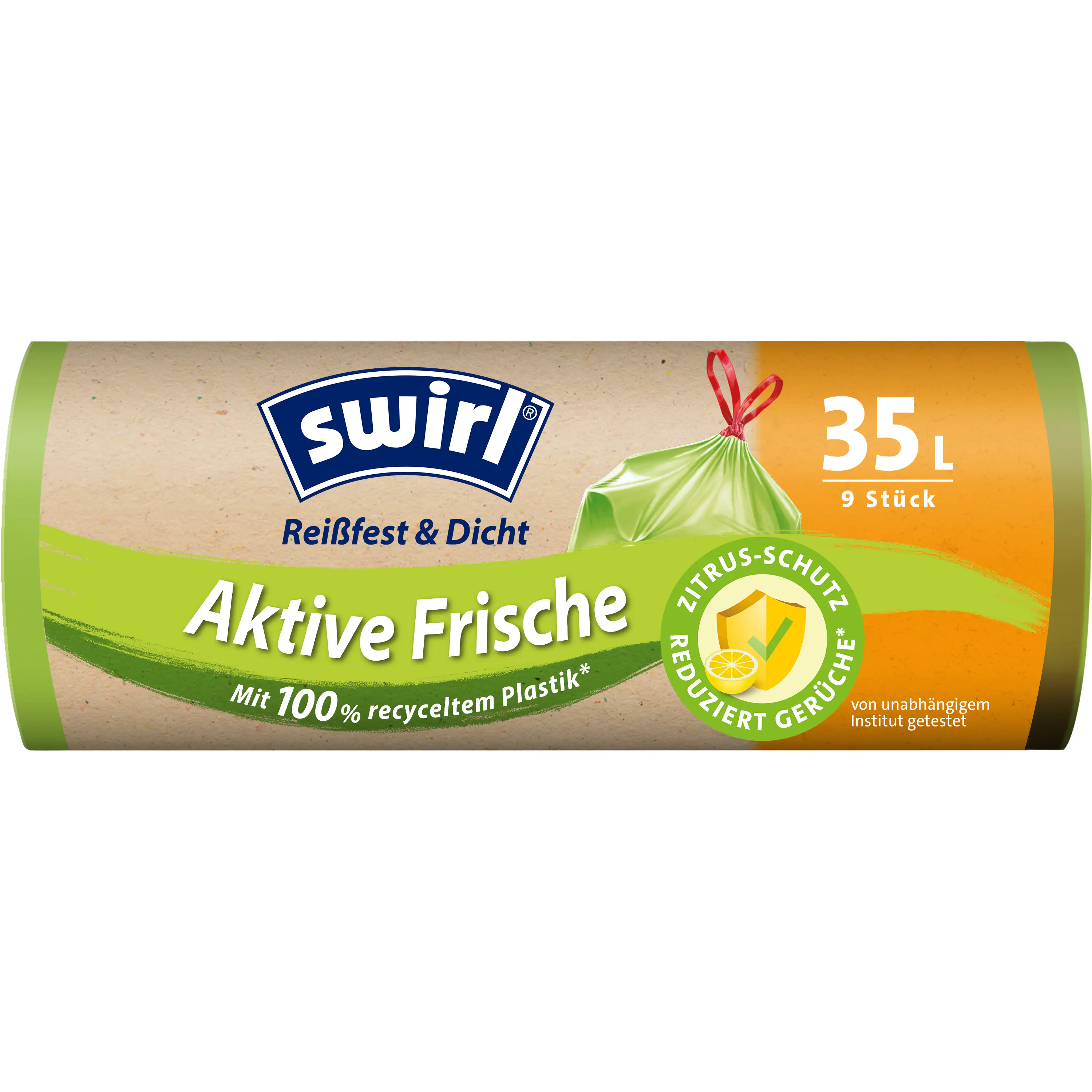 Swirl® 35 l Aktive Frische Müllbeutel Reißfest & Dicht