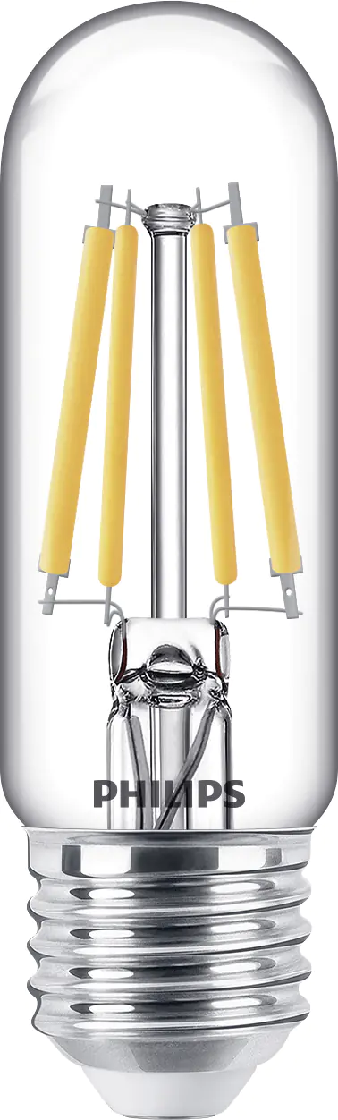 Philips LED-Leuchtmittel Filament Stabform T30 E27 6,5W neutralweiß