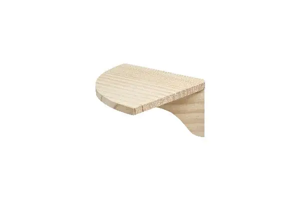 4007557020044 Dolle Regalboden-Set Pur 25 x 25 cm, 16 mm, leimholz