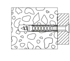 Fischer Spreizdübel SX green 12.0 x 60 mm - 3 Stück Fischer Spreizdübel SX green 12.0 x 60 mm - 3 Stück