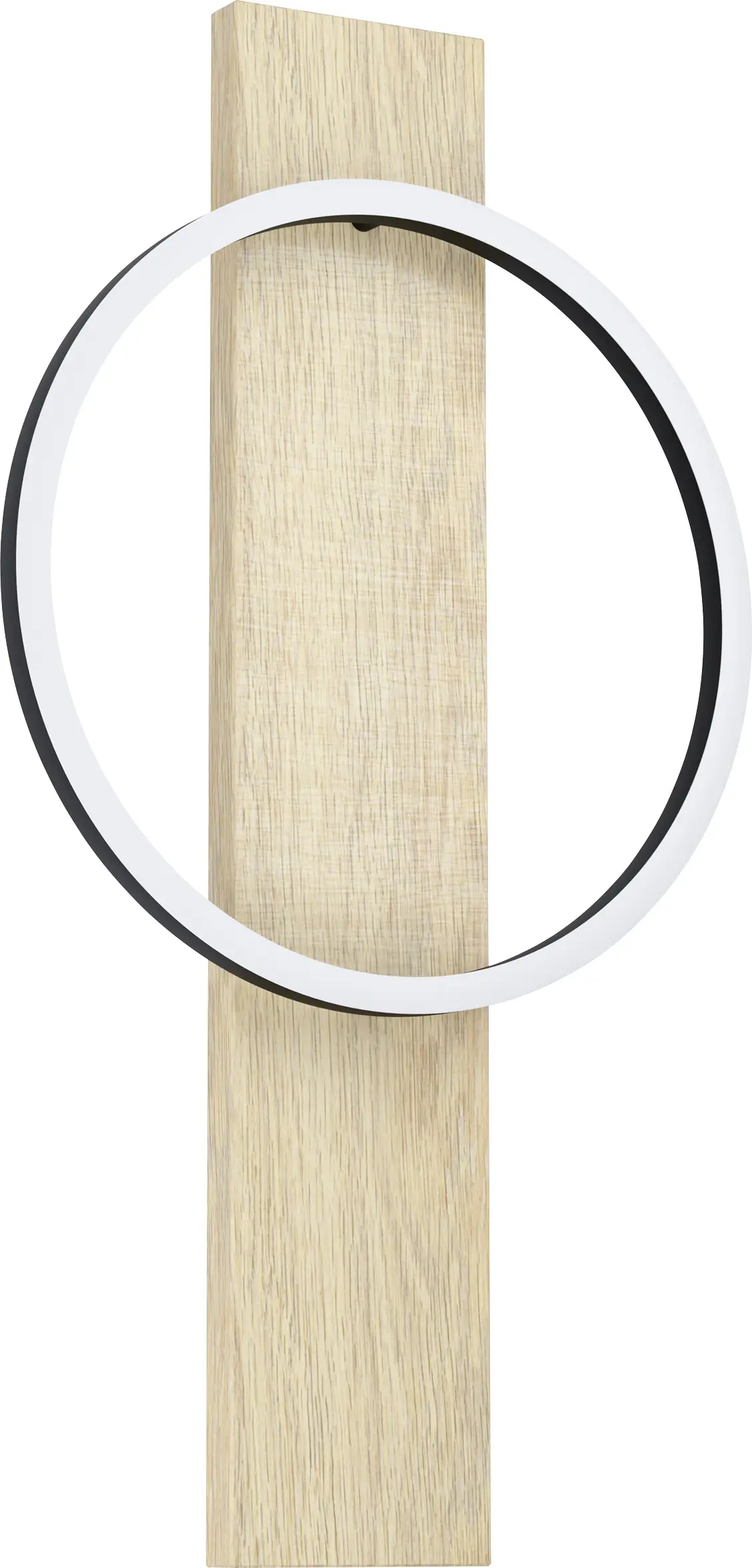 Eglo LED Wandleuchte Boyal schwarz-braun 56 x 30 cm warmweiß