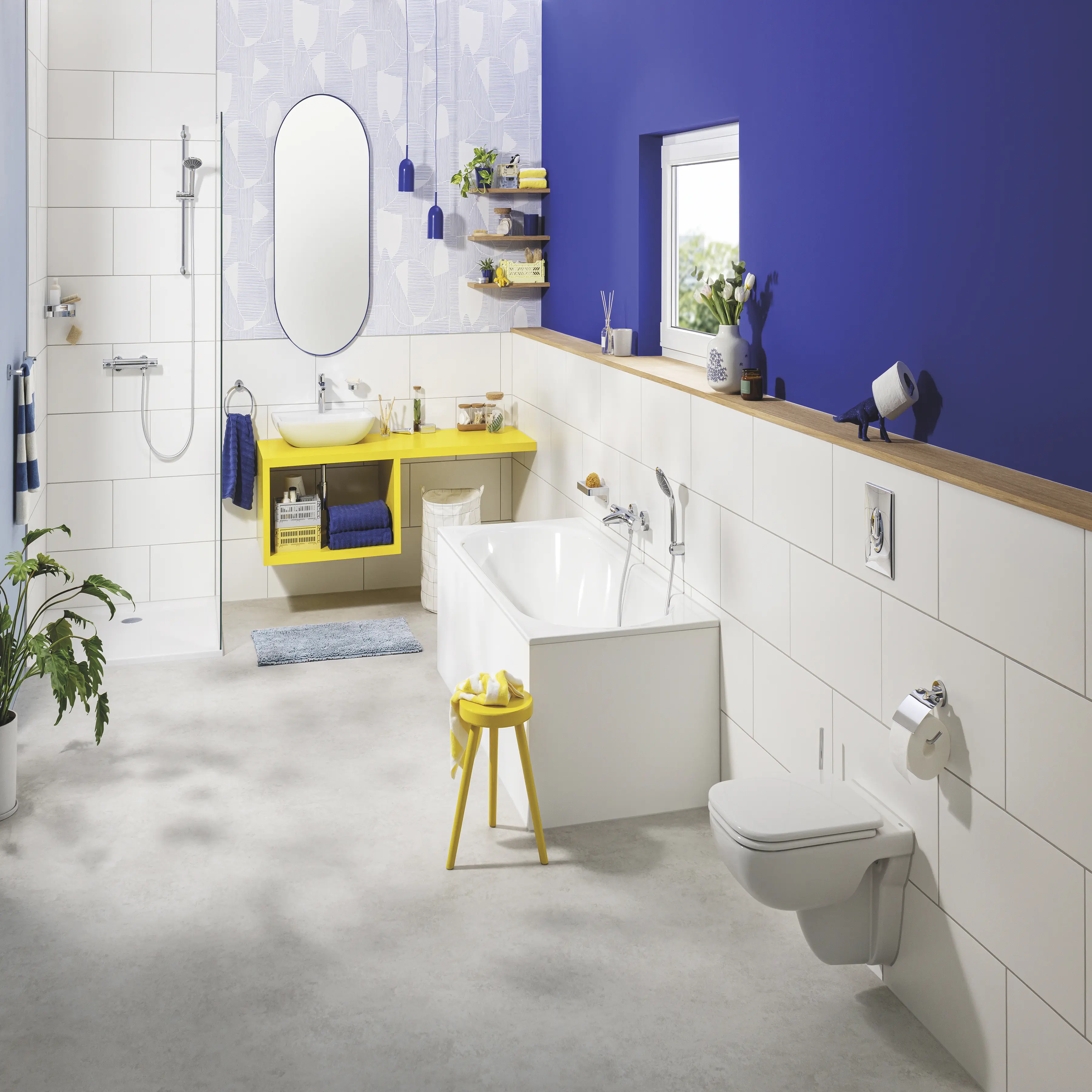 Grohe Start WC-Papierhalter chrom klebbar Grohe Start WC-Papierhalter chrom klebbar