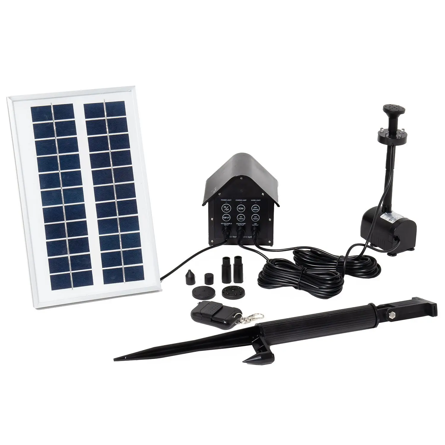 T.I.P. Solar-Teichpumpe SPS 250-6 Max. Fördermenge: 250 l/h, 3 W T.I.P. Solar-Teichpumpe SPS 250-6 Max. Fördermenge: 250 l/h, 3 W