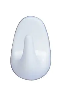 Wenko Zwerghaken Kunststoff, weiß, 6er-Set