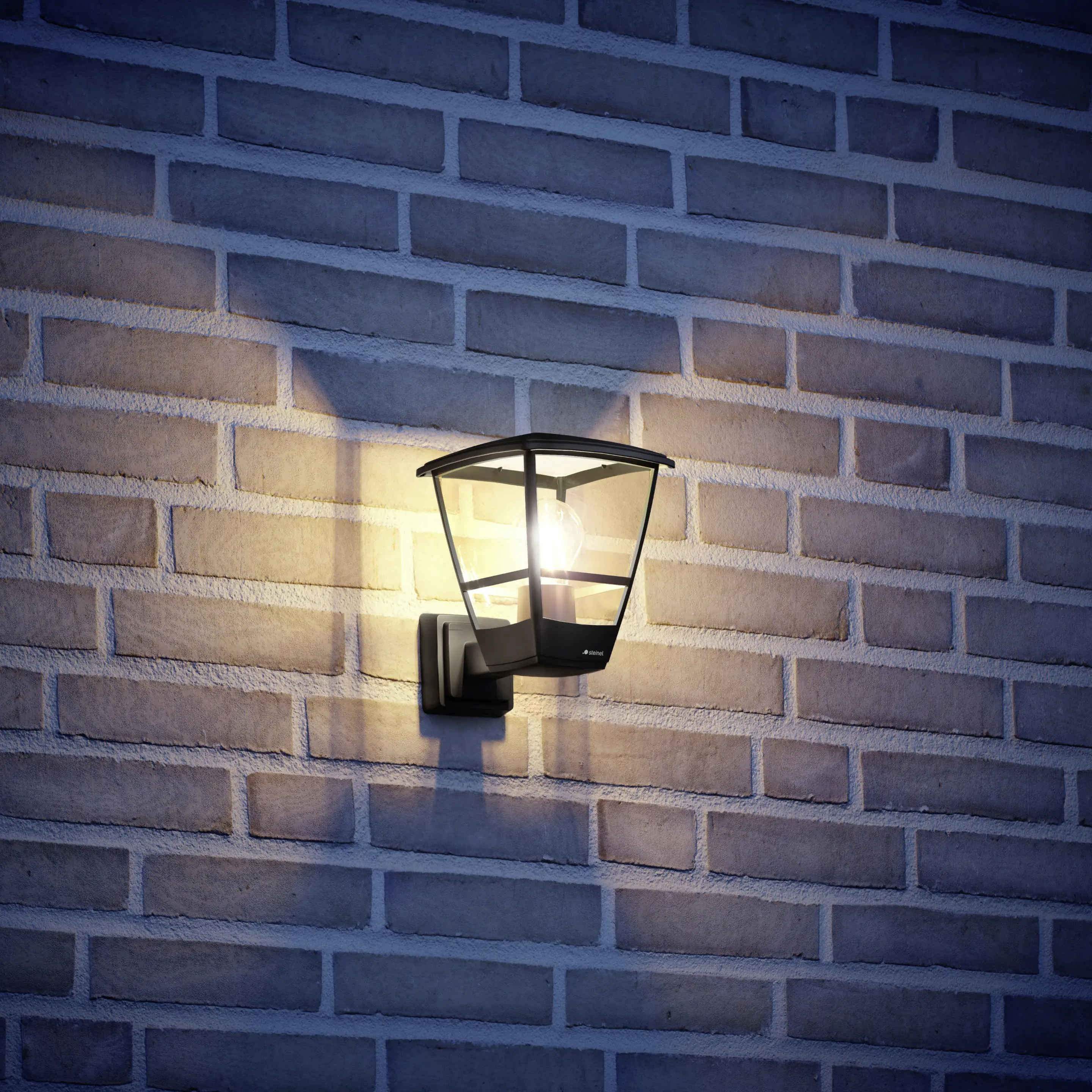 Steinel Außenleuchte L 10 E27 schwarz, Kunststoff