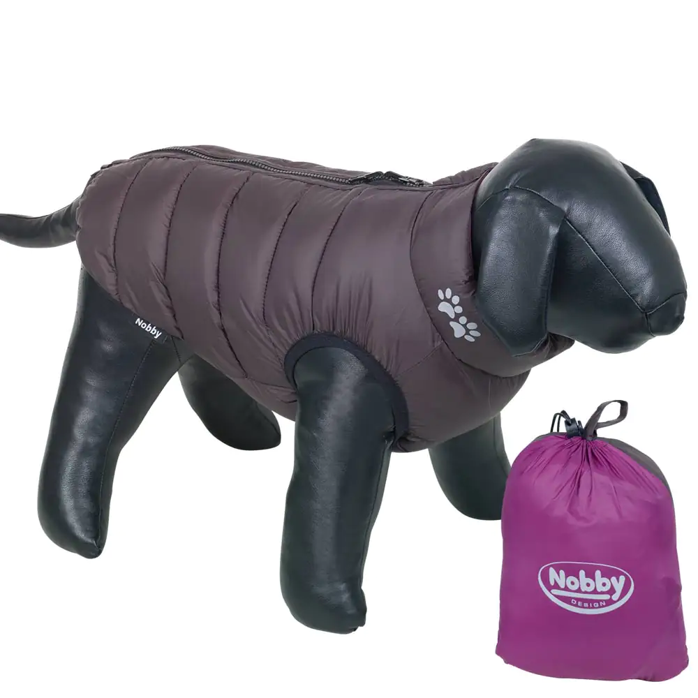Nobby Hundemantel Light lila-braun