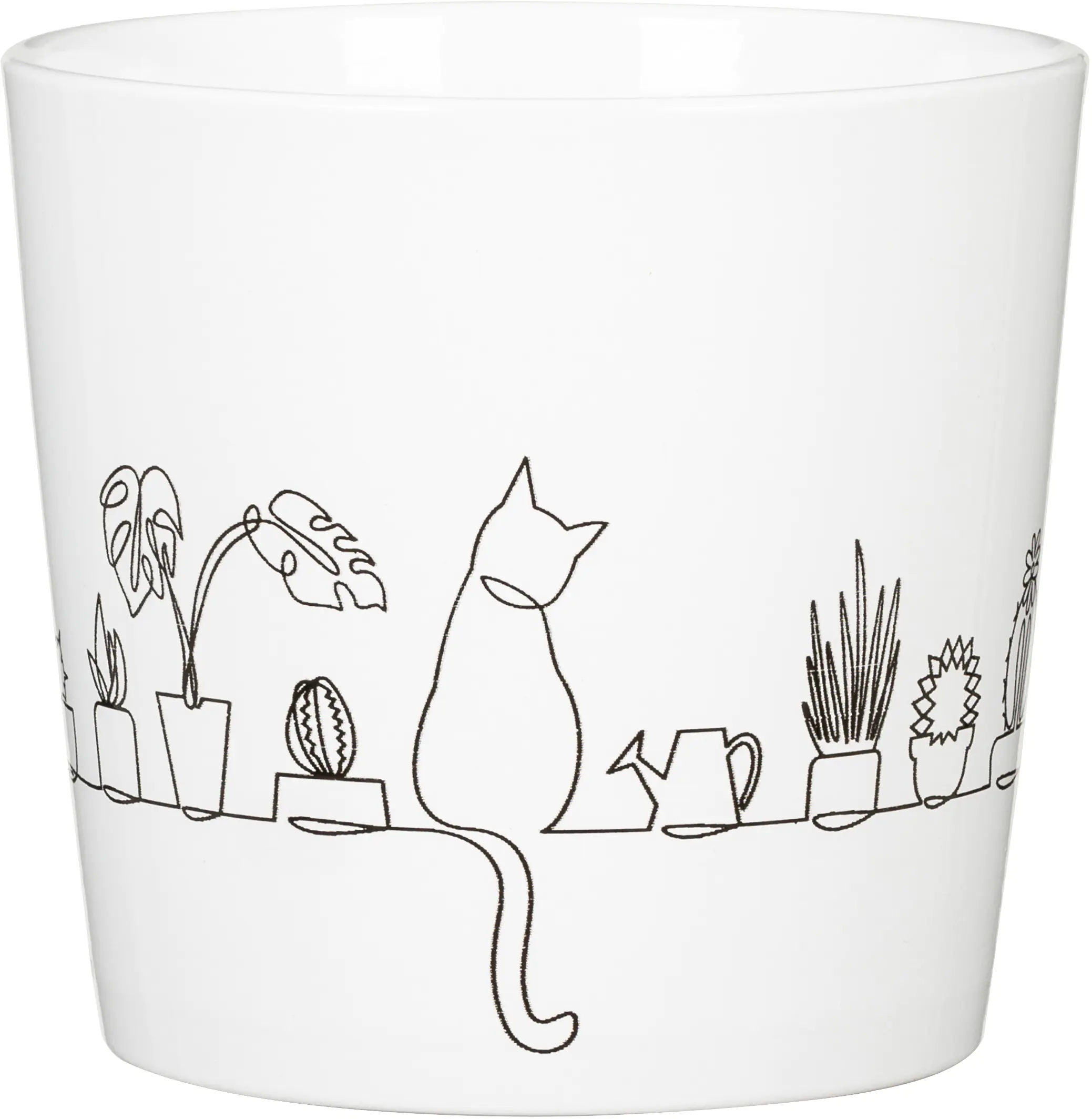 Scheurich Übertopf 870 Ø 12,8 cm x 11,8 cm Catview