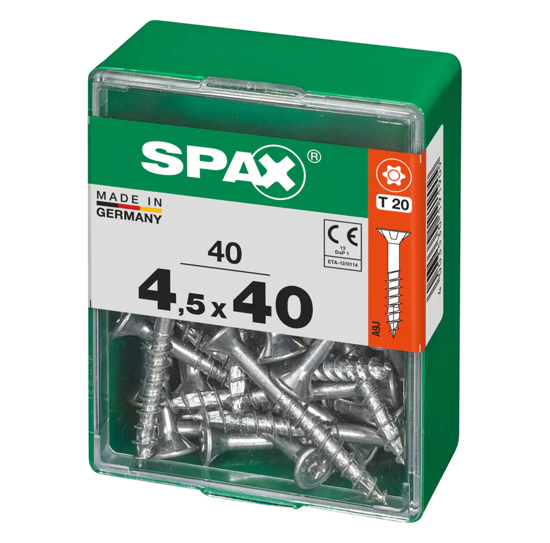 Spax Universalschrauben 4.5 x 40 mm TX 20 - 40 Stk.