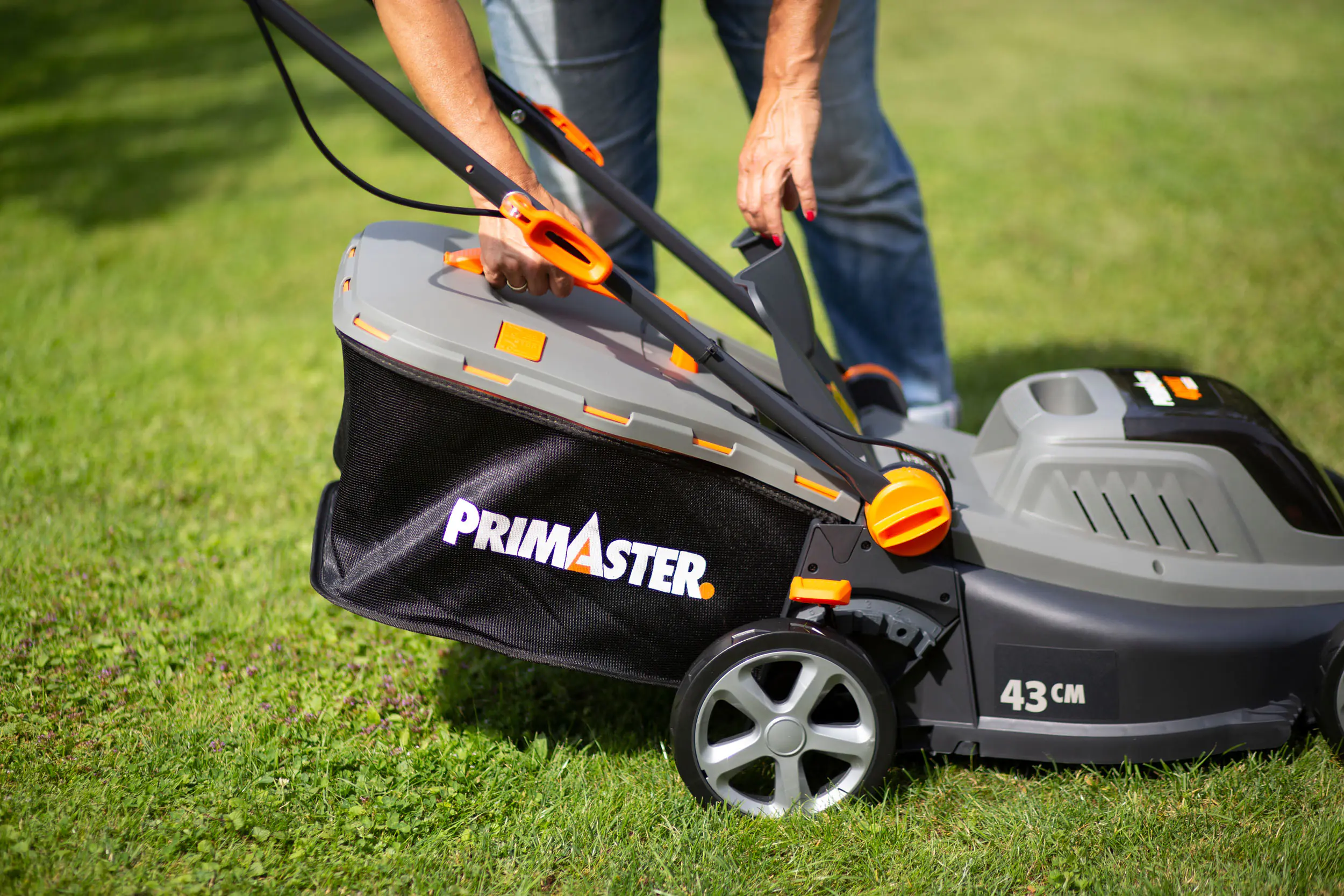 Primaster Akku-Rasenmäher PMARM 4043 40 V inkl. Akku 4,0 Ah & Mulchkit