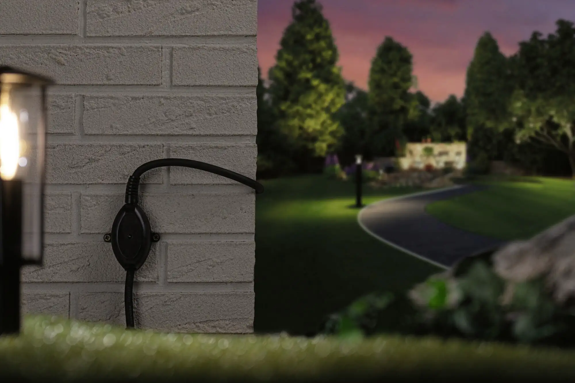 Paulmann Plug & Shine Dämmerungssensor Twilight Outdoor schwarz 150W