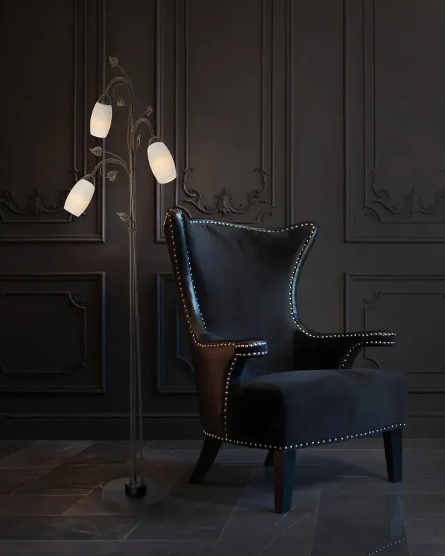 Globo Stehleuchte Venezia 150 cm rostfarben