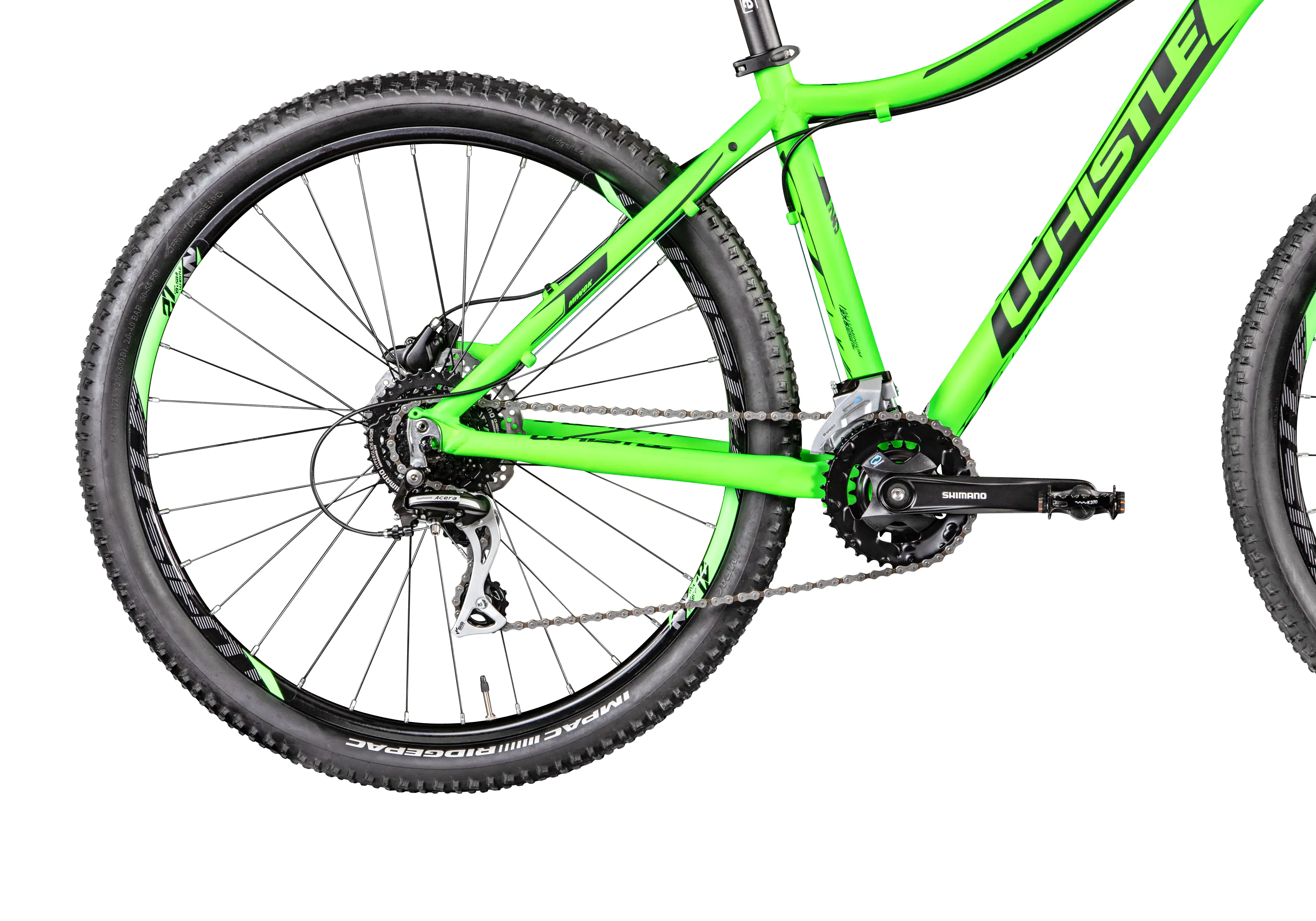 Whistle Mountainbike Miwok 2053 Damen 27,5 Zoll RH 43 16-Gang neongrün anthrazit Whistle Mountainbike Miwok 2053 Damen 27,5 Zoll RH 43 16-Gang neongrün anthrazit