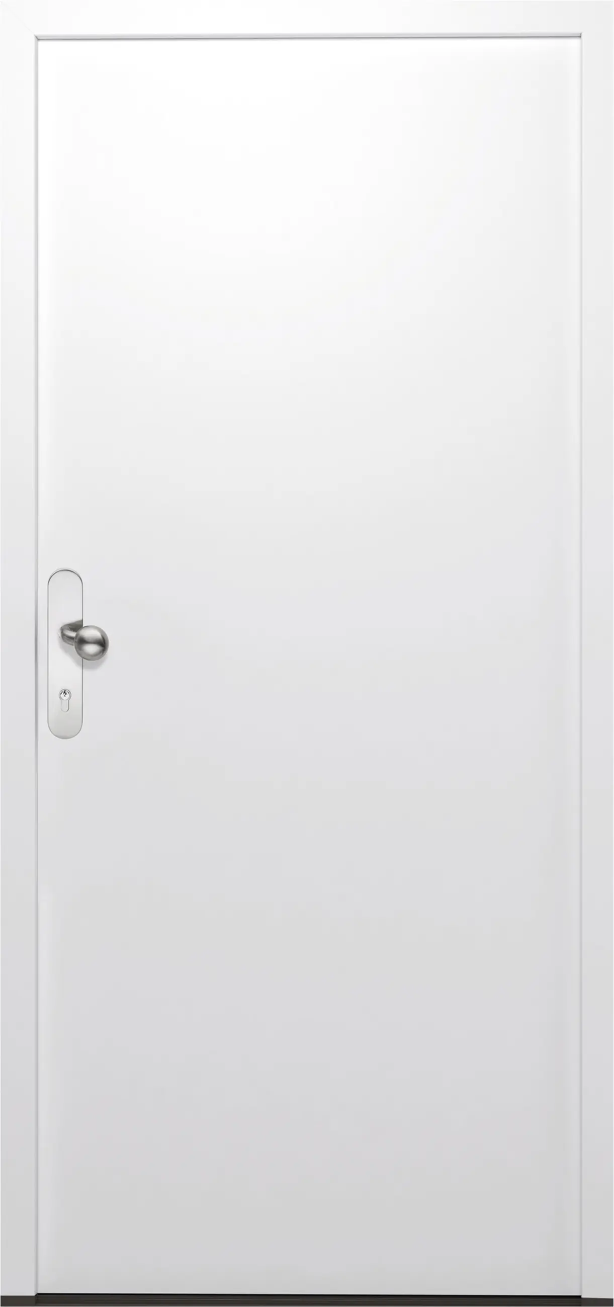 Hörmann Sicherheitstür KSI Thermo46 RC2 weiß 100 x 210 cm Links