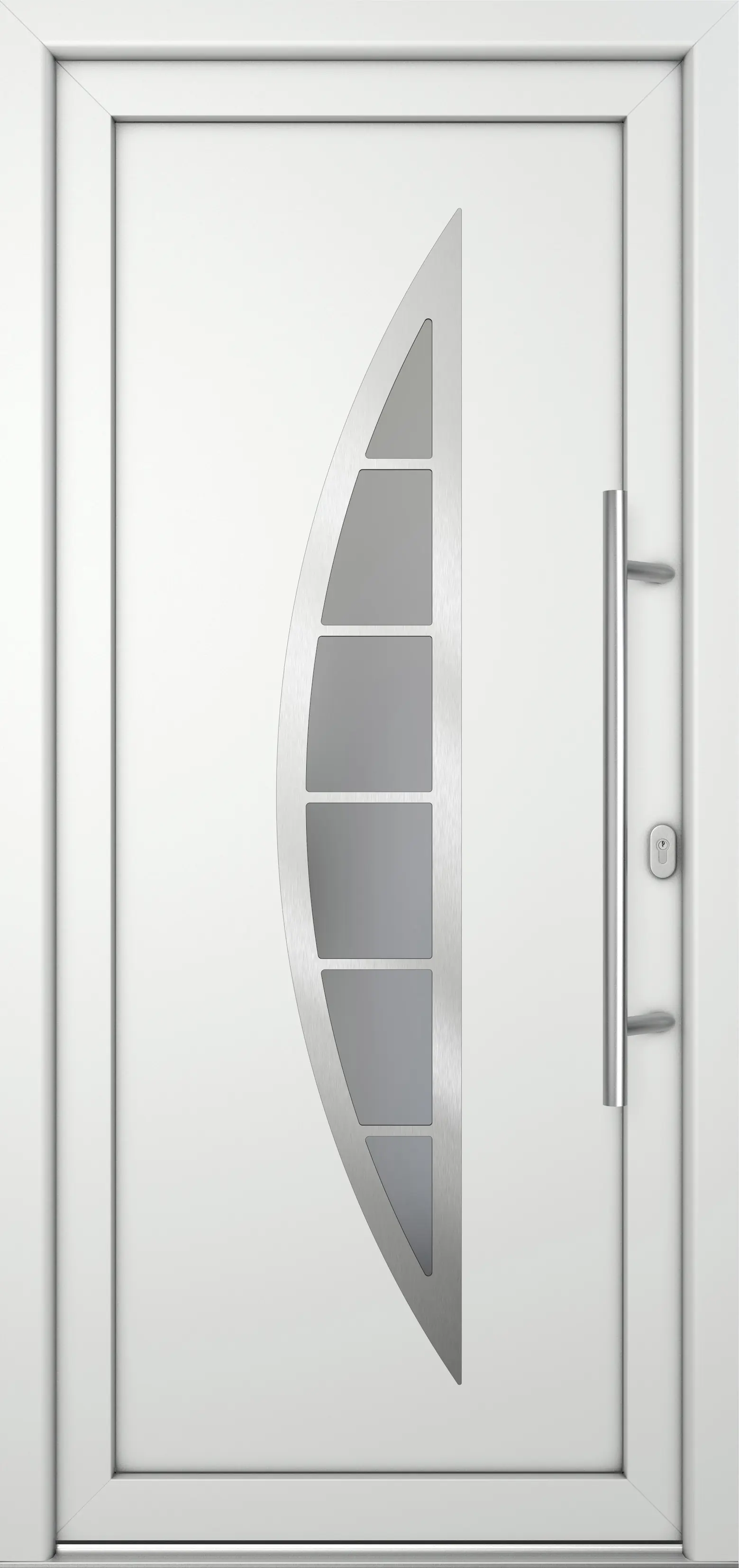 Meeth Haustür Signum Pro PVC Modell 28 98 x 208 cm DIN Rechts weiß
