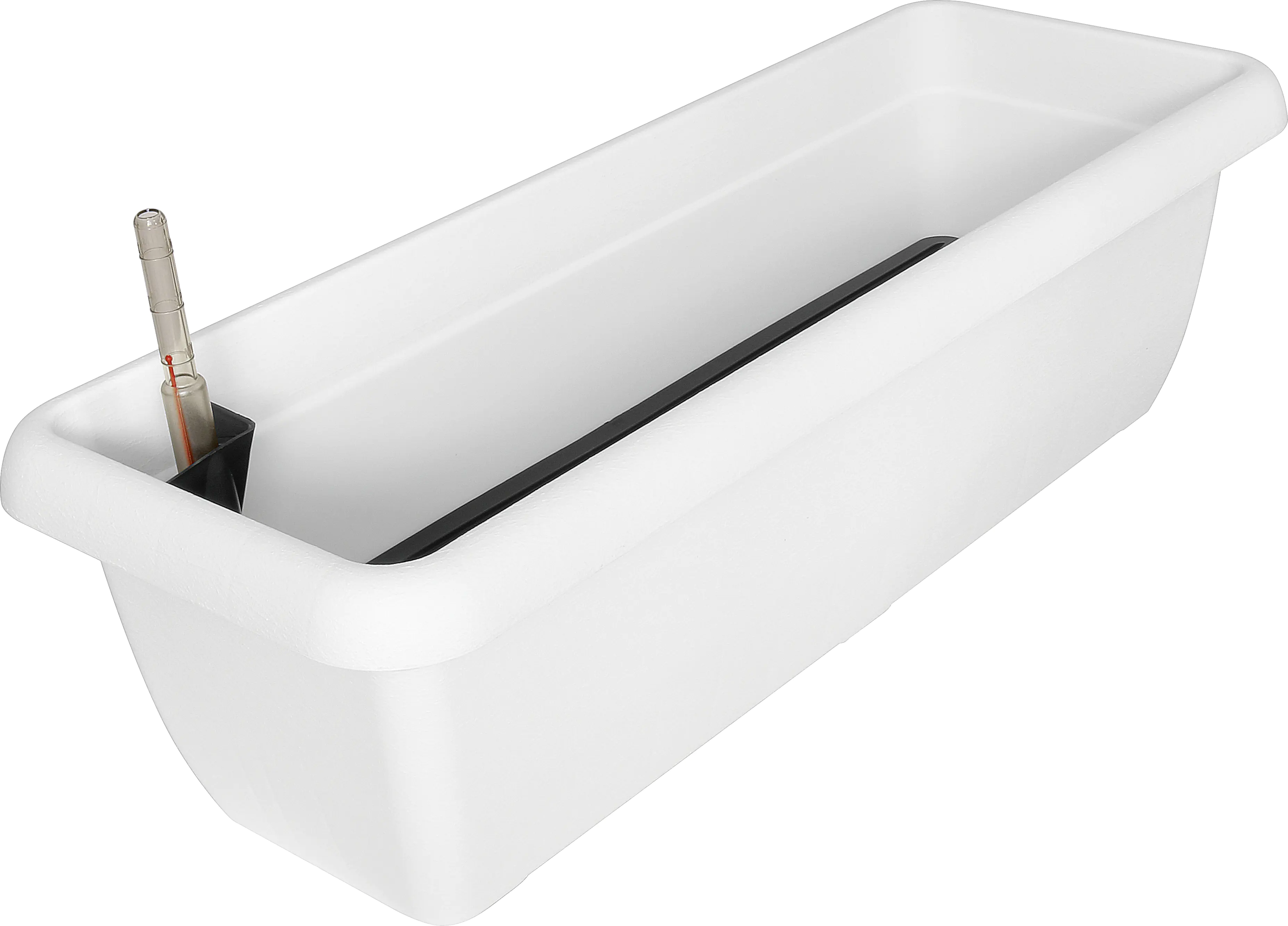 Geli Bewässerungsblumenkasten Aqua Andalucia 60 cm weiß