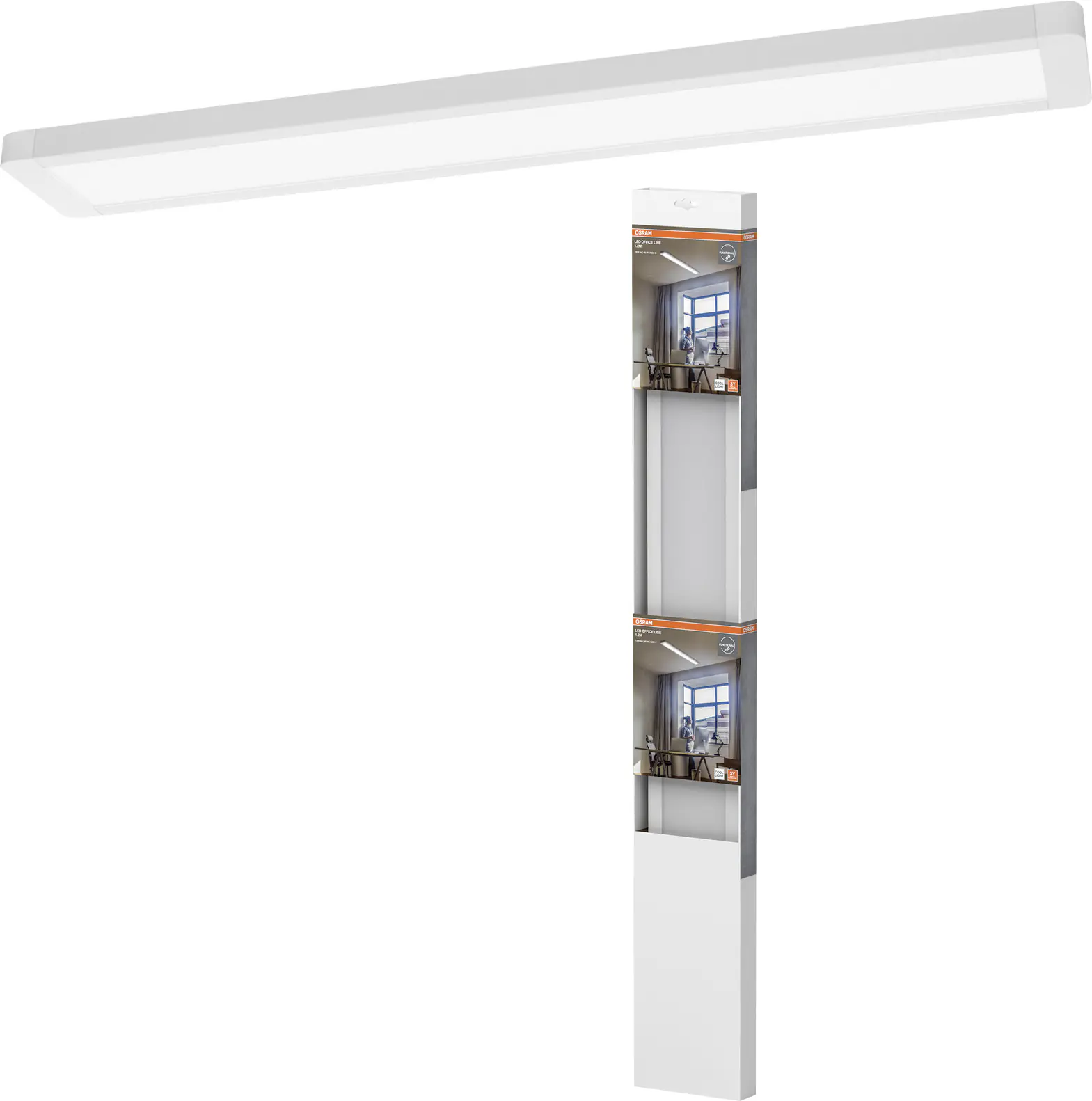 Osram LED Lichtleiste Office Line 122 cm weiß 48 W 