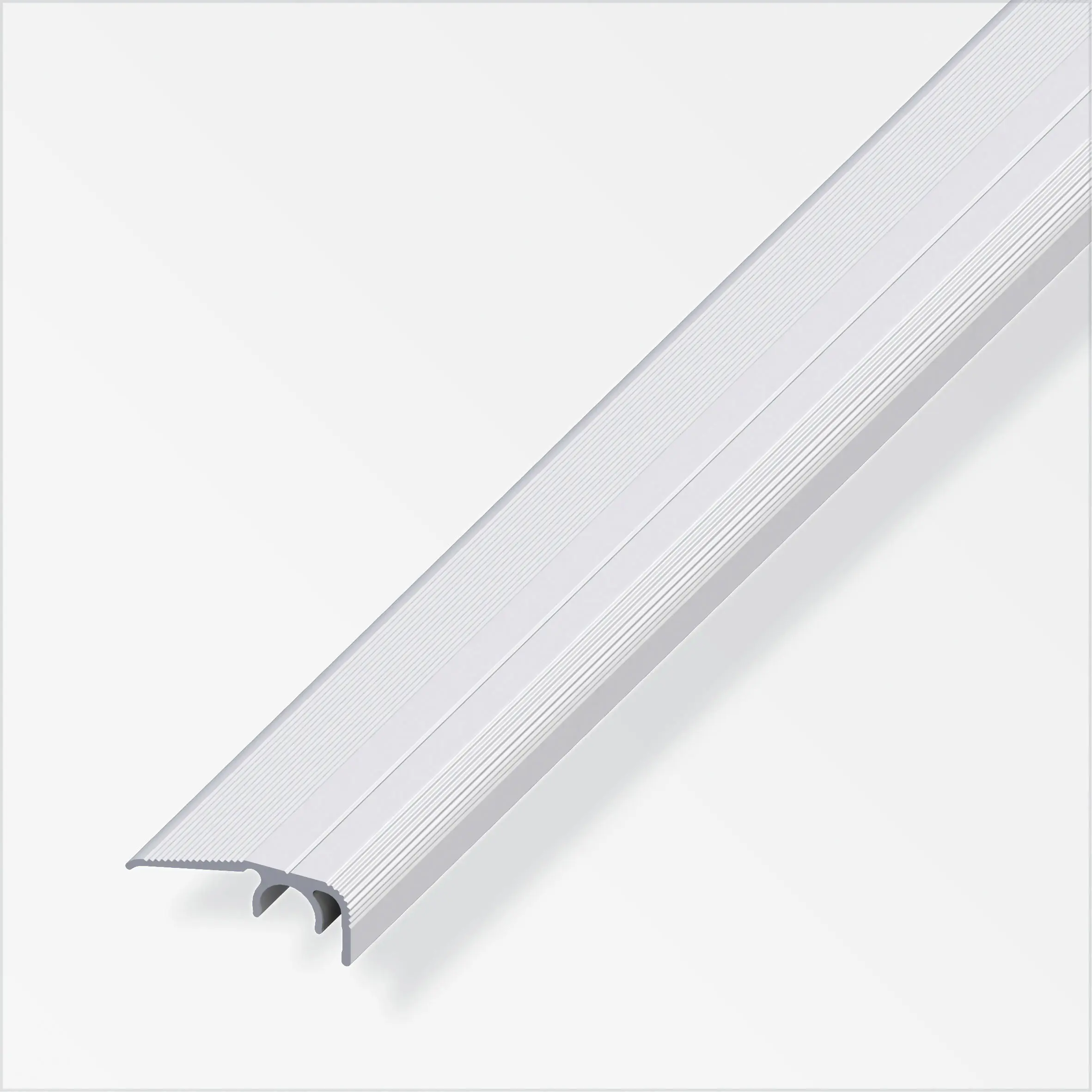 alfer Abschluss-Profil 1 m, 32 x 12.5 mm Aluminium eloxiert silber