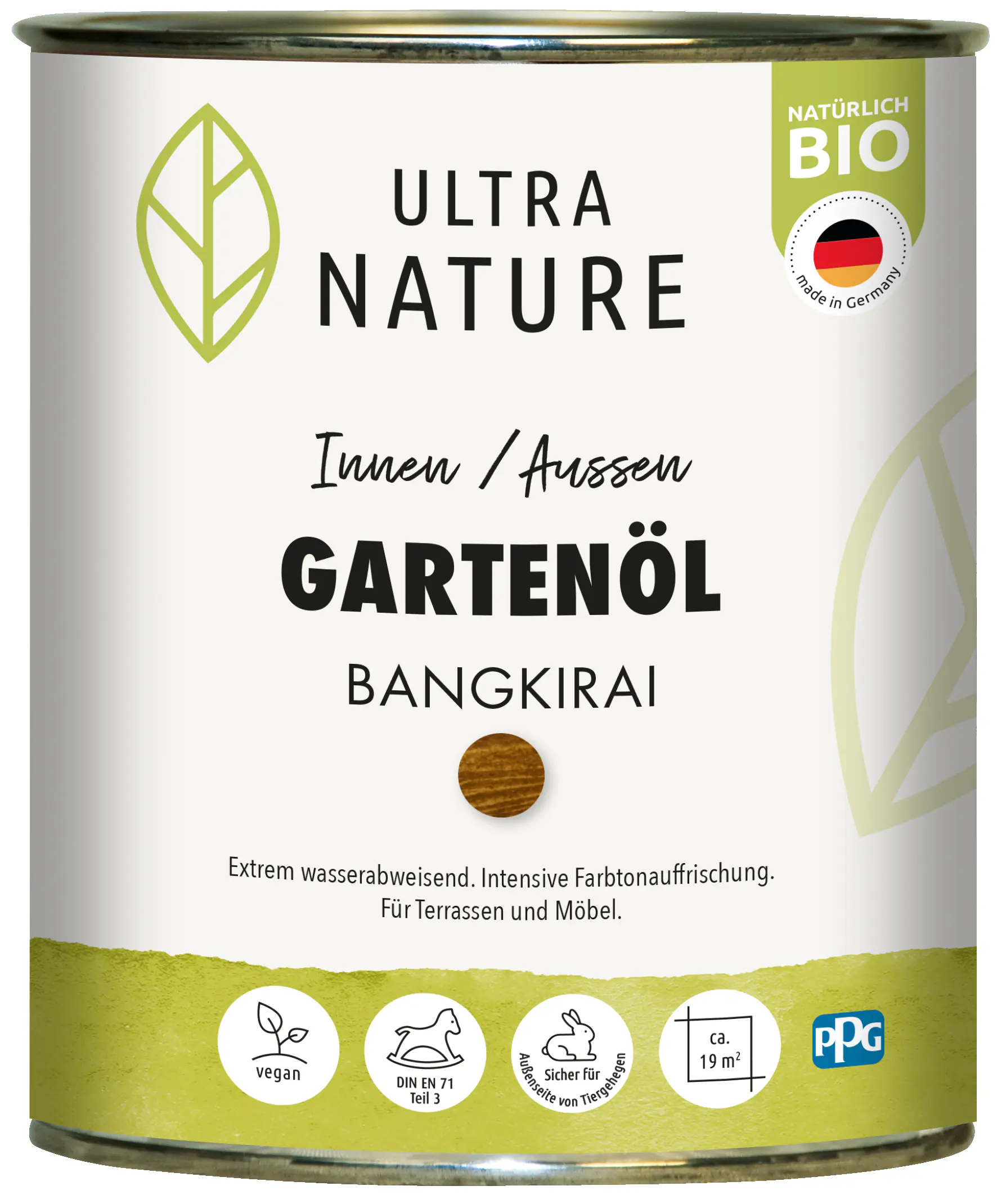 Ultra Nature Garten Öl 750 ml bangkirai