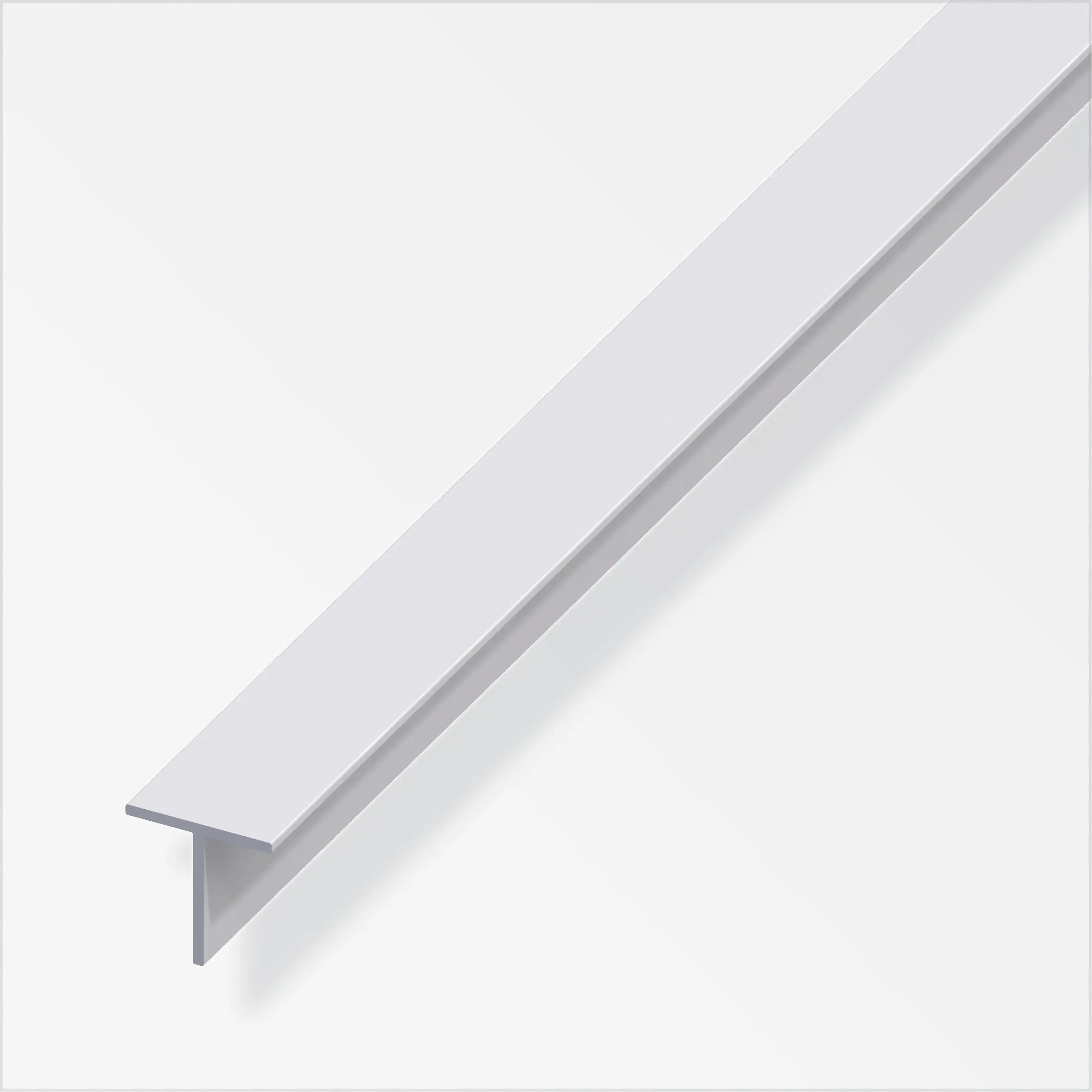 alfer T-Profil 1 m, 15 x 15 x 1.5 mm Aluminium eloxiert silber