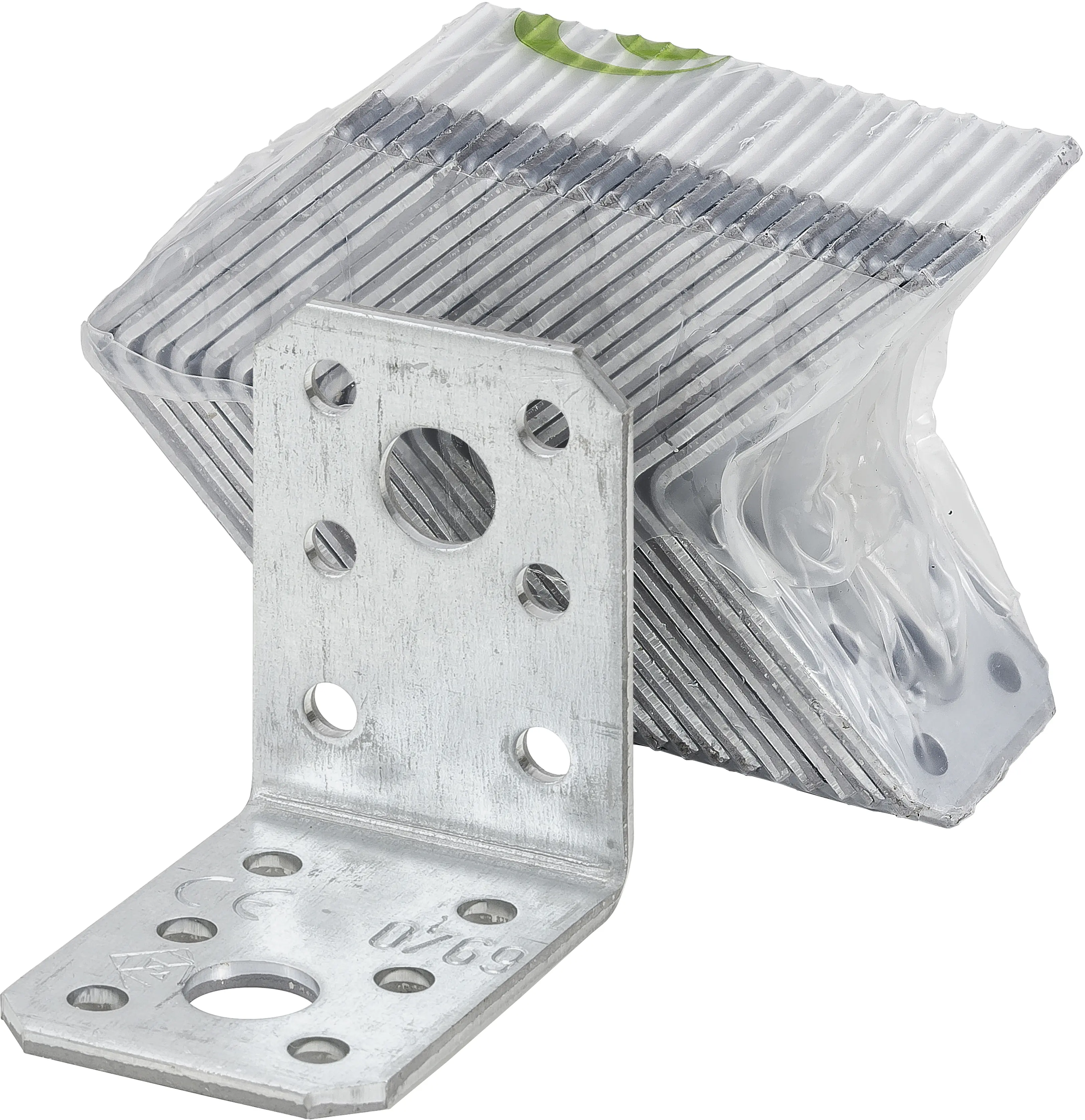 Vormann Winkelverbinder verzinkt 90 x 90 x 65 mm, 20 Stück