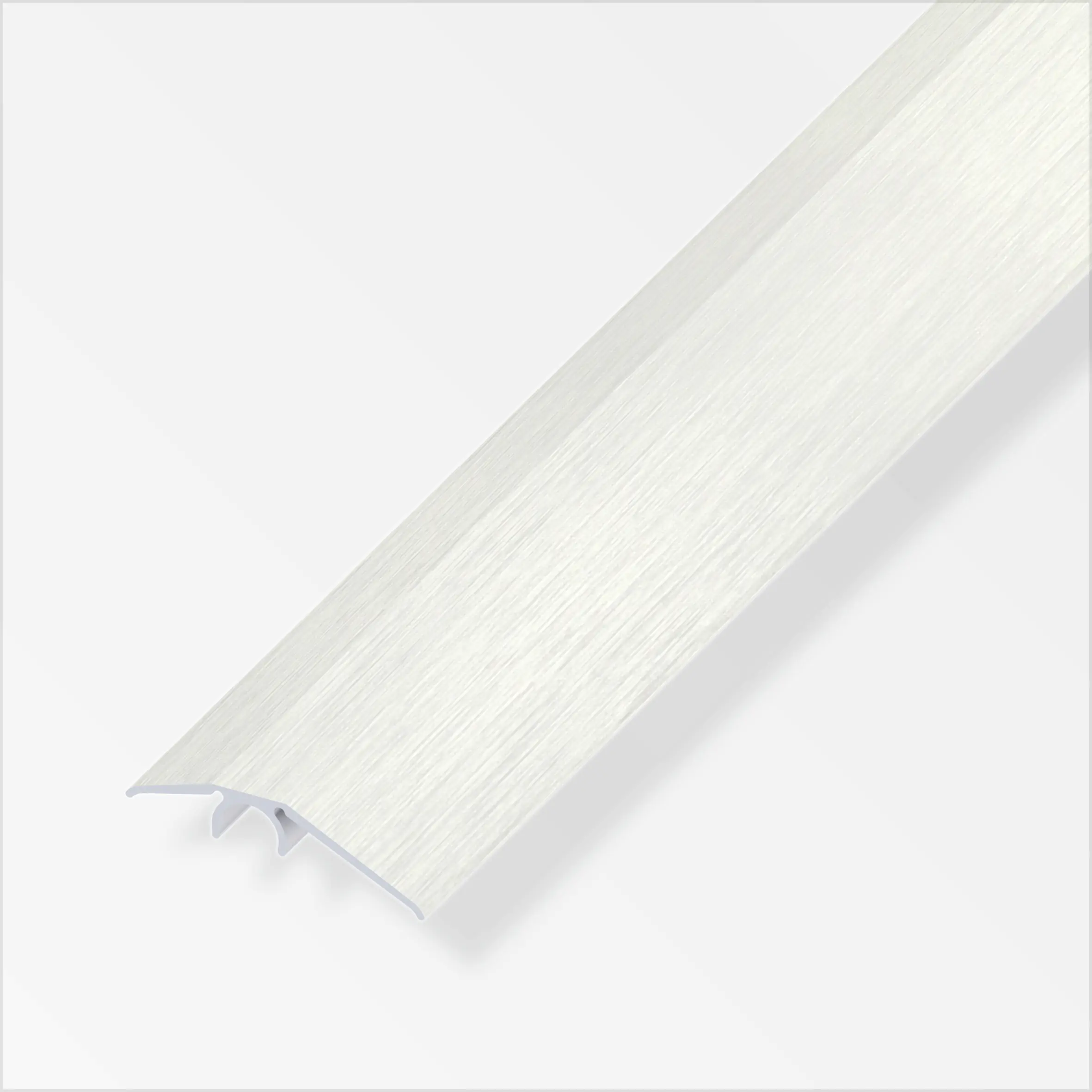 alfer Niveauausgleichs-Profil 2 m, 40 mm Alu eloxiert Edelstahl Optik alfer Niveauausgleichs-Profil 2 m, 40 mm Alu eloxiert Edelstahl Optik