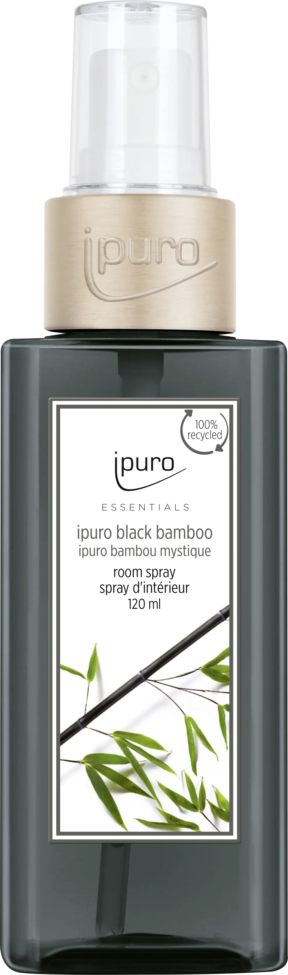 ipuro ESSENTIALS Raumspray Black Bamboo 120 ml
