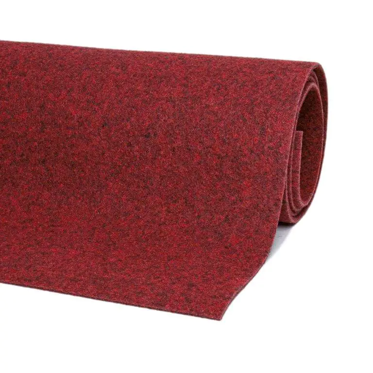 Andiamo Teppichboden Tarragona Coupon im Wunschmaß, rot, 2 m breit