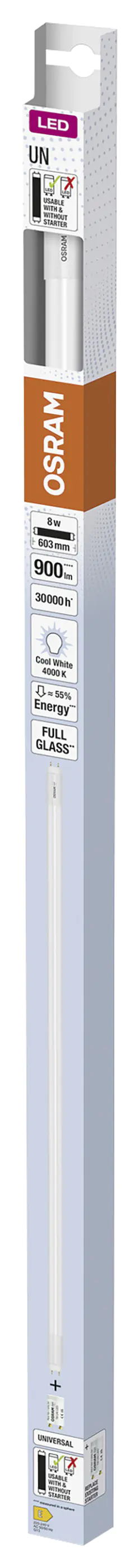 Osram LED Röhre T8 60 cm G13 8 W neutralweiß Osram LED Röhre T8 60 cm G13 8 W neutralweiß